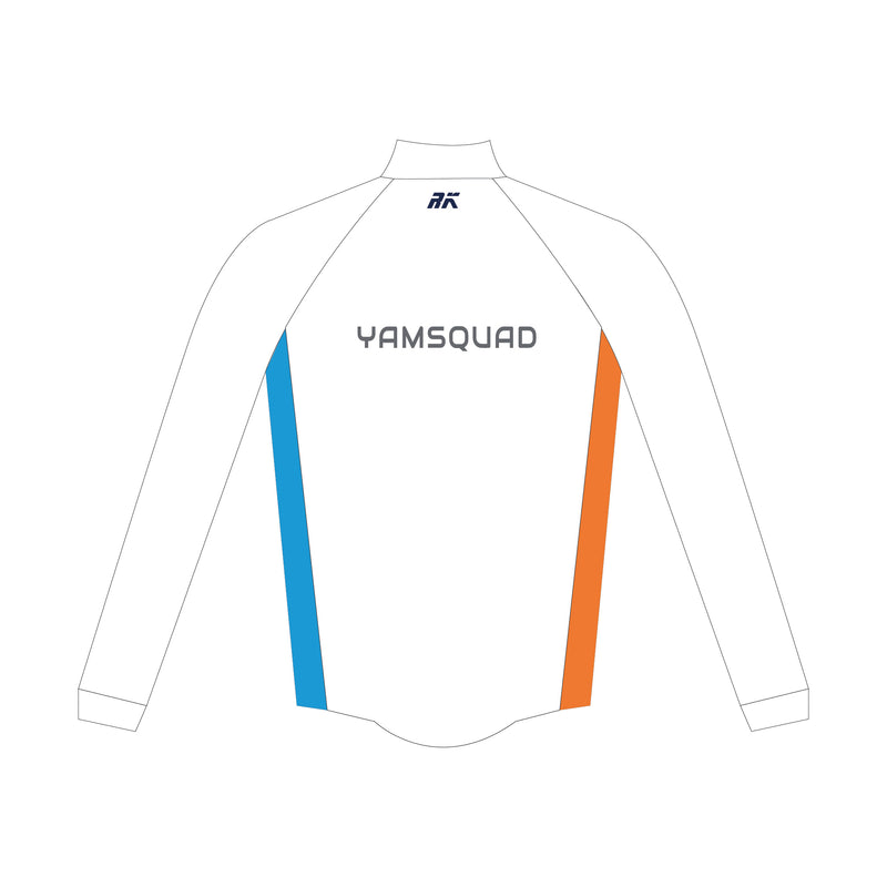 YAM SQUAD White Thermal Splash Jacket