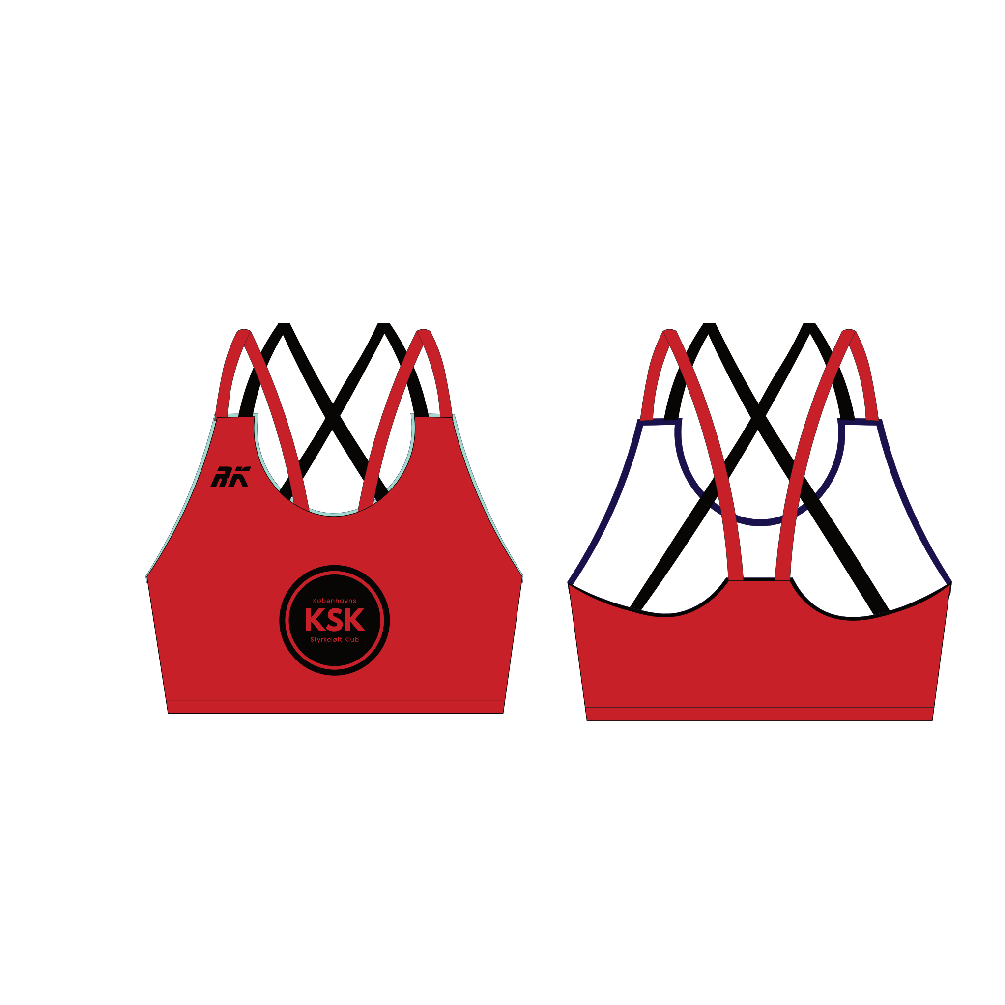 KSK Powerlifting Strappy Bra