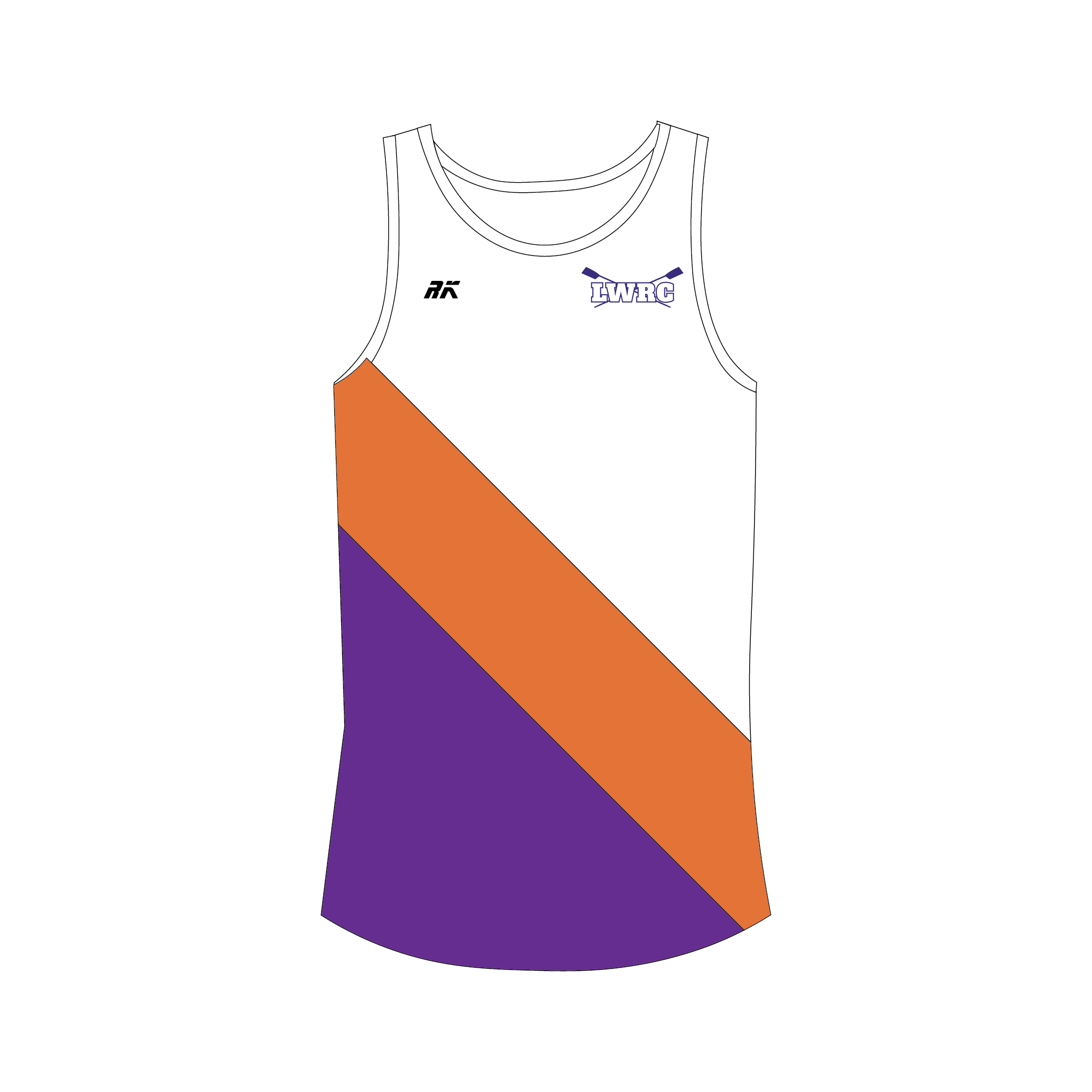 London Western Rowing Rowing Gym Vest