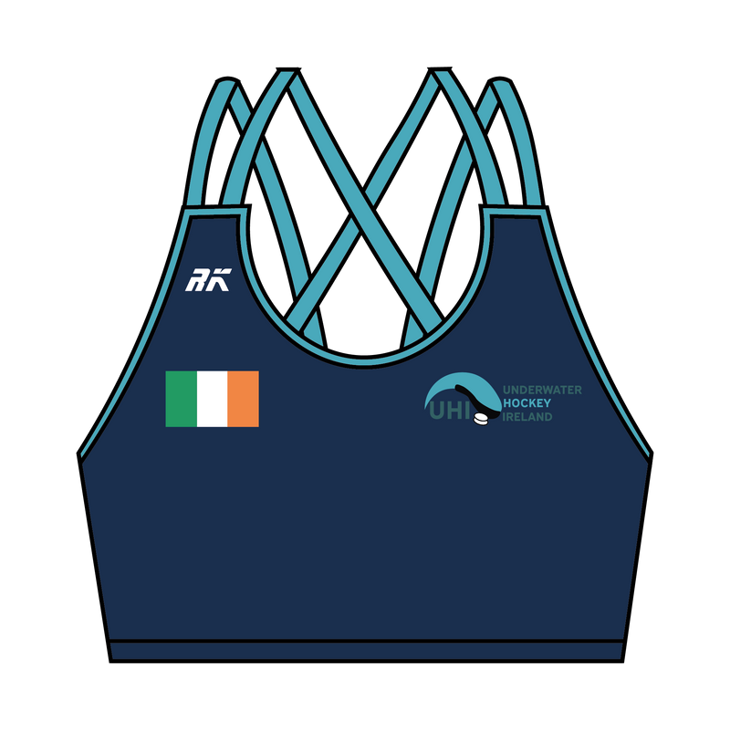 Underwater Hockey Ireland Strappy Sports Bra