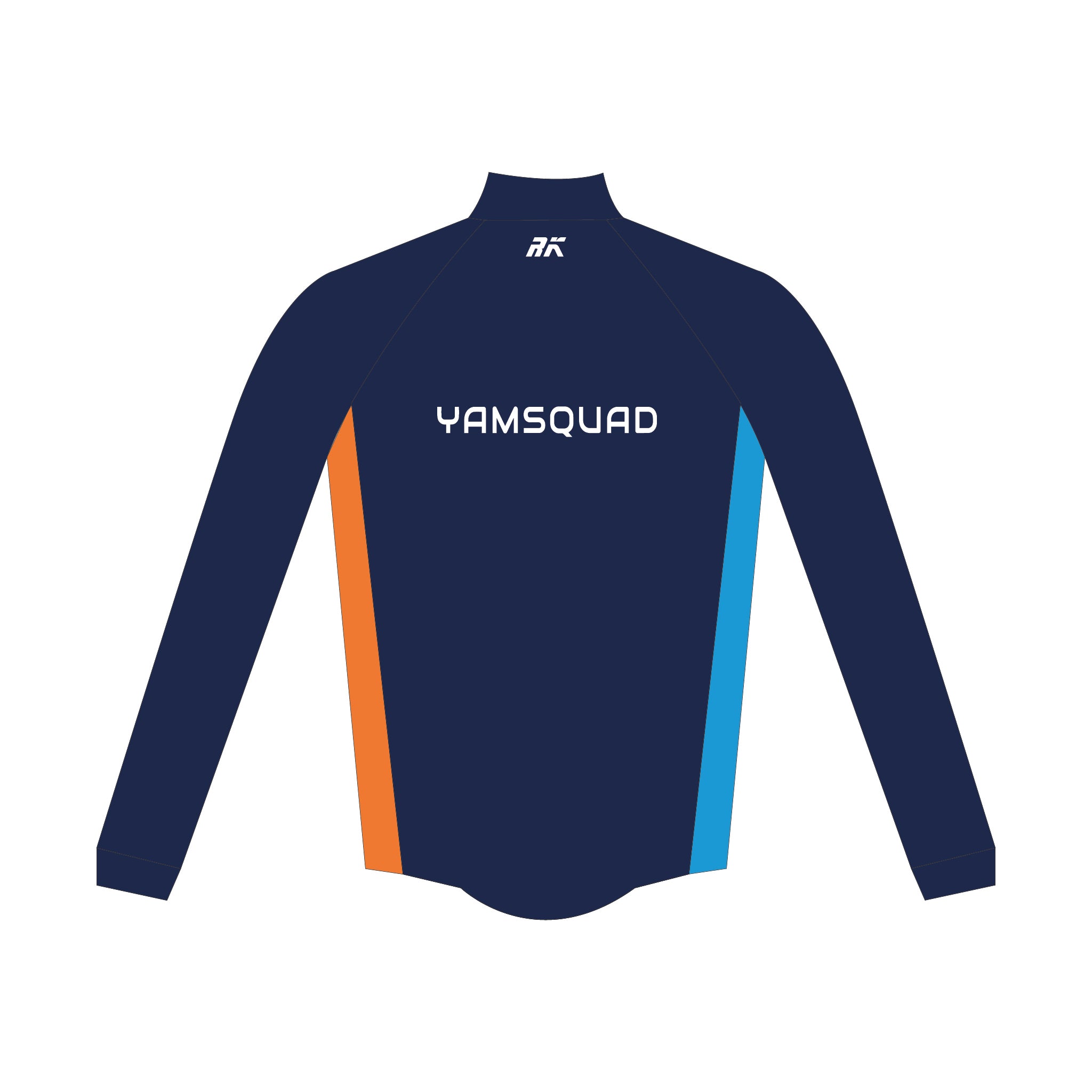YAM SQUAD Navy Thermal Splash Jacket