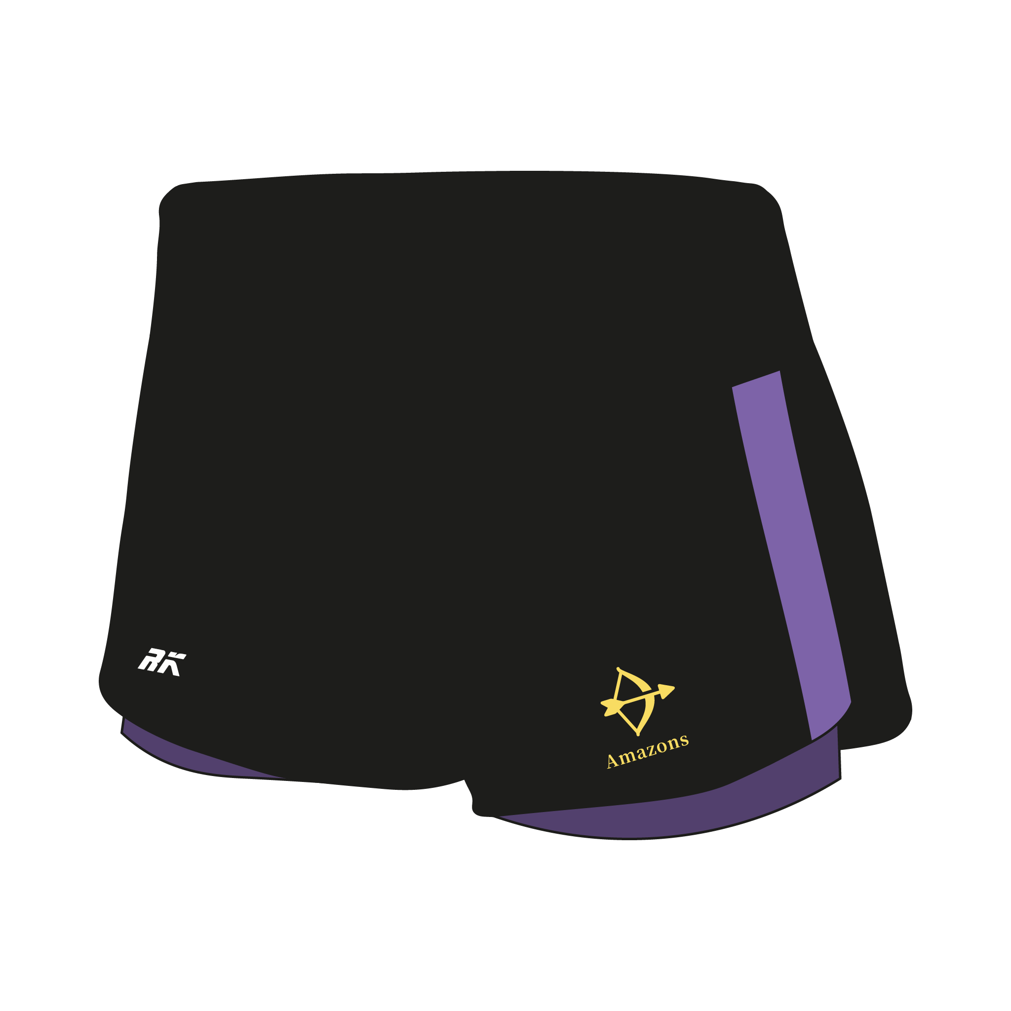 Jesus College Amazons Female Gym Shorts