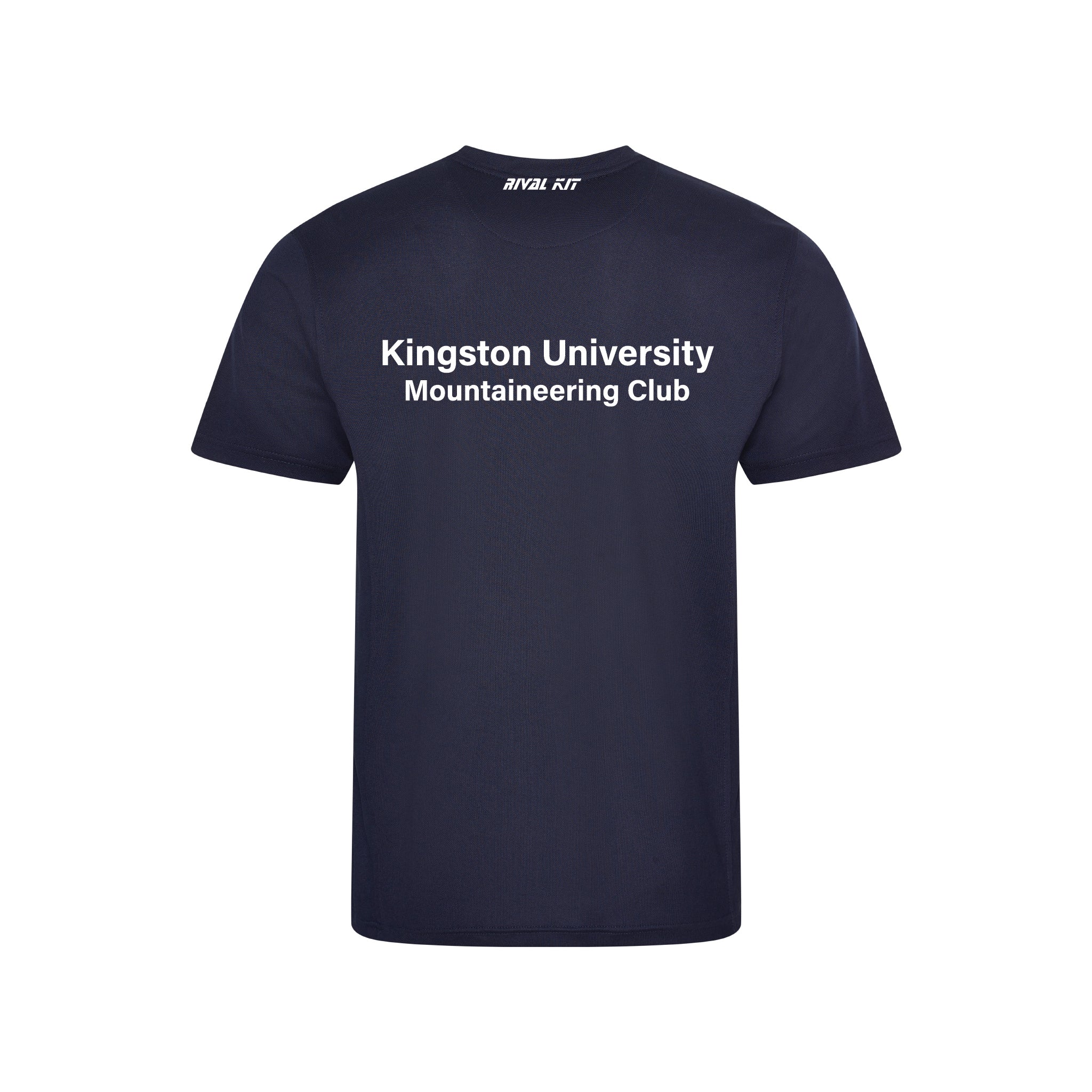 Kingston University Mountaineering Club Navy Gym T-shirt