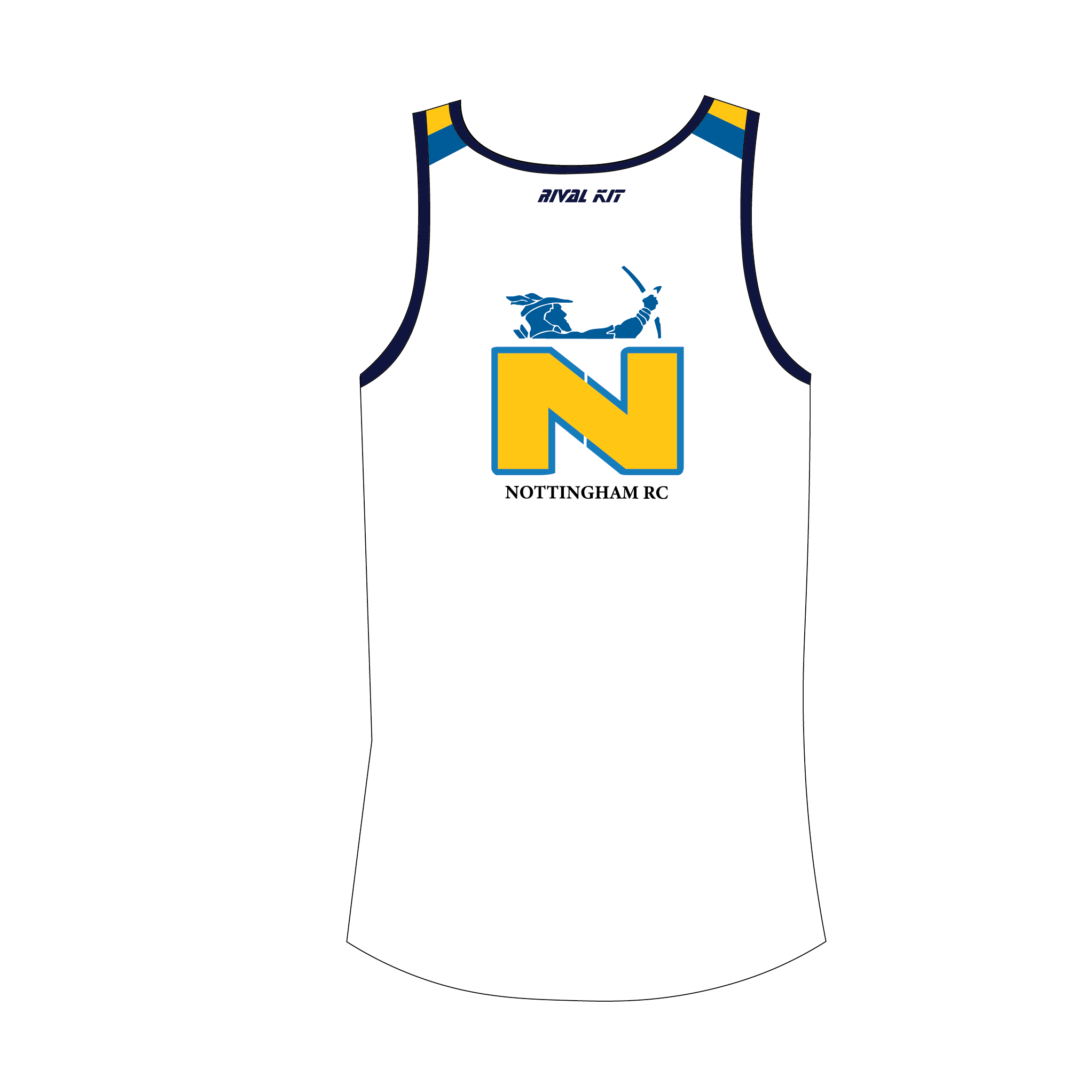 Nottingham Rowing Club Juniors Gym Vest 2