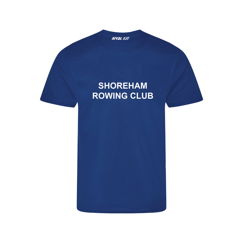 Shoreham Rowing Club Blue Gym T-shirt