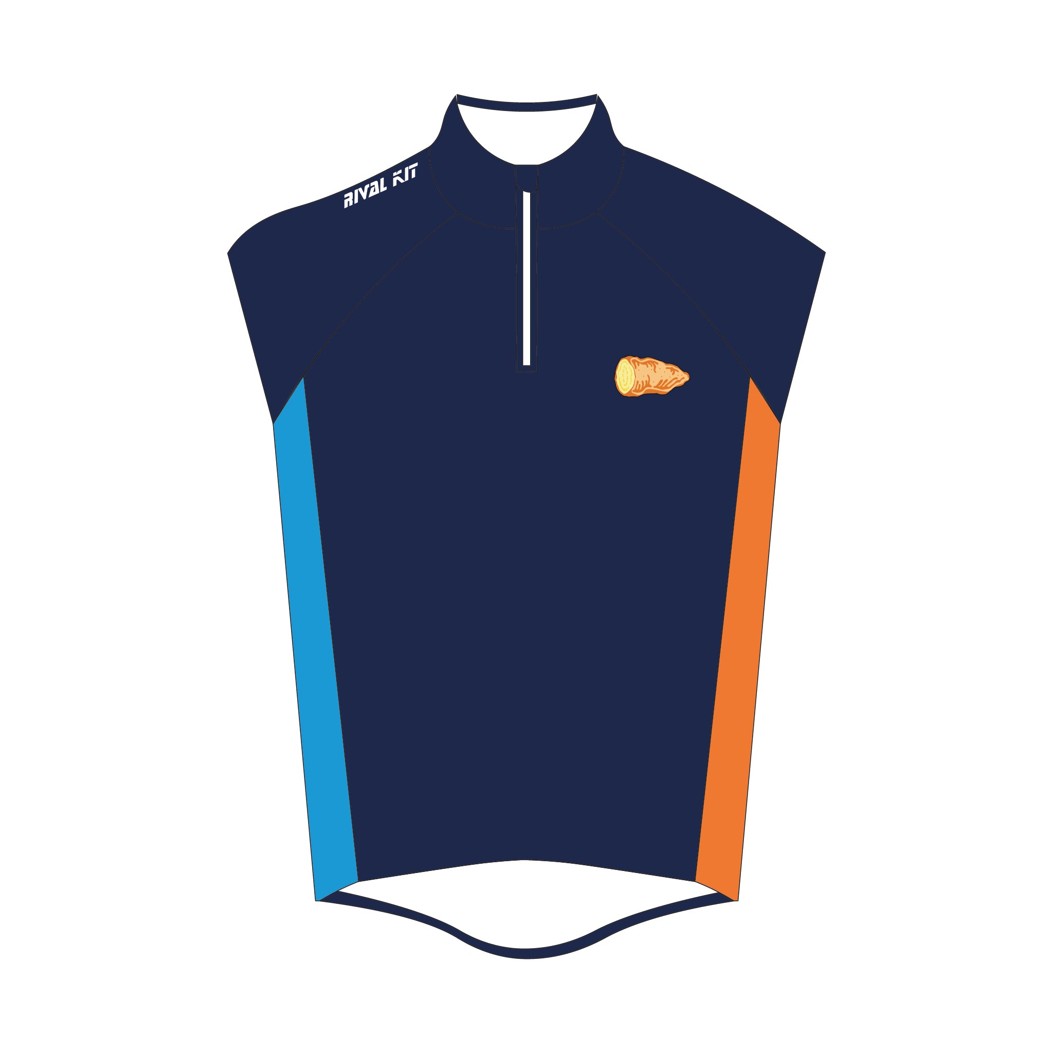 YAM SQUAD Navy Gilet