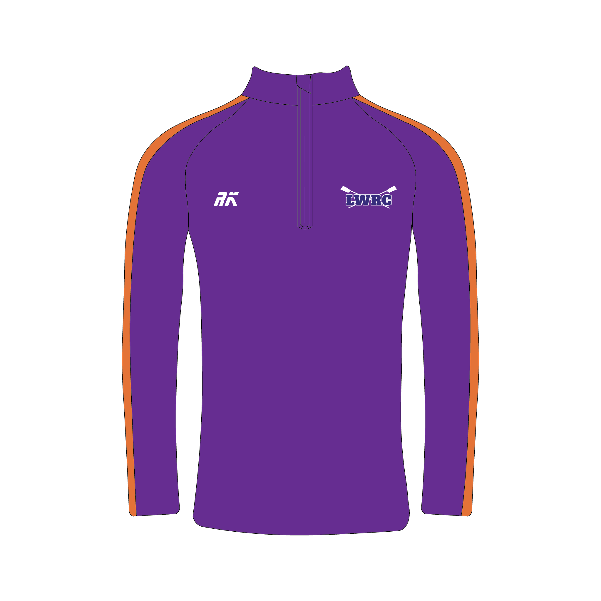 London Western Rowing Bespoke Q-Zip