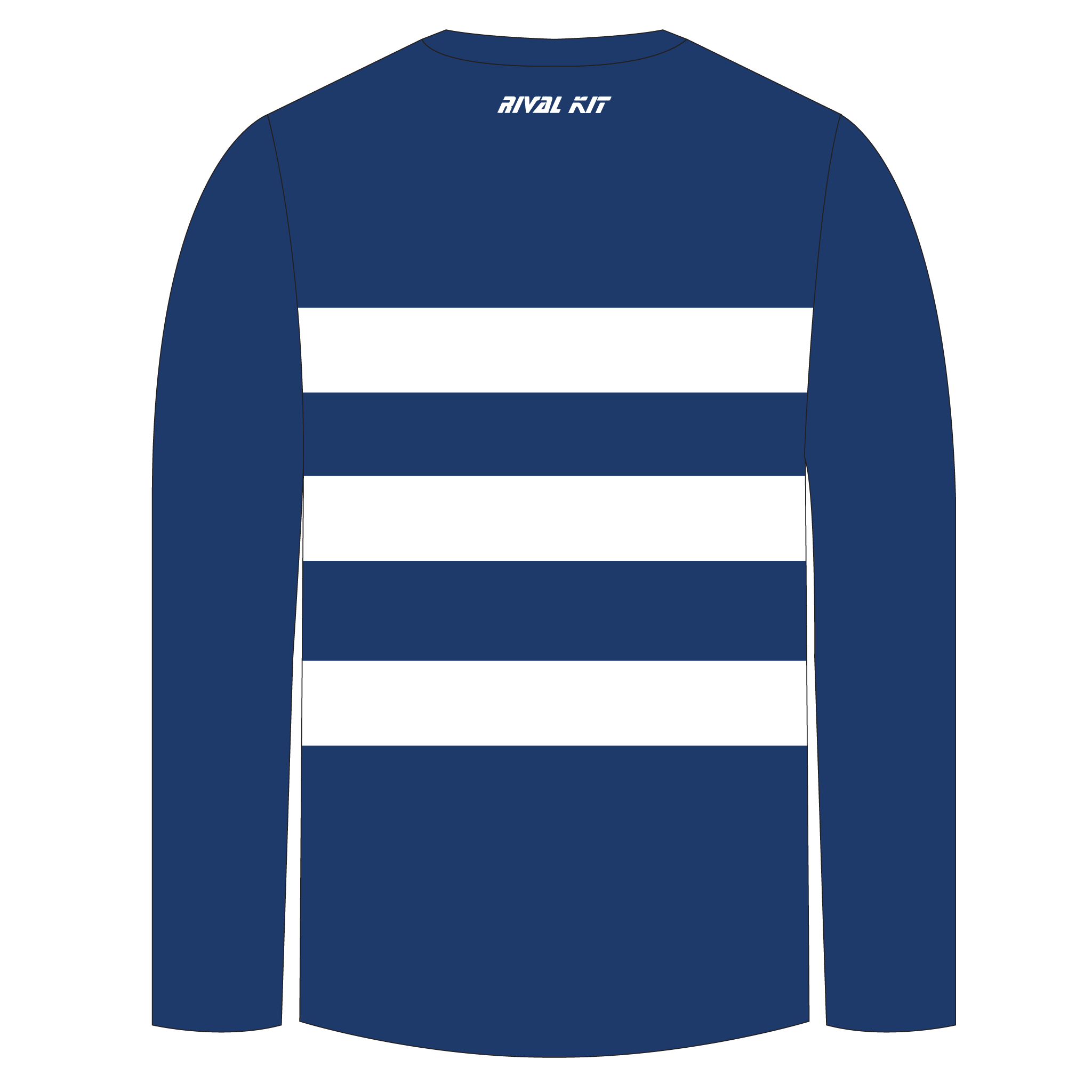 Hawthorn Rowing Club Bespoke Long Sleeve Gym T-Shirt