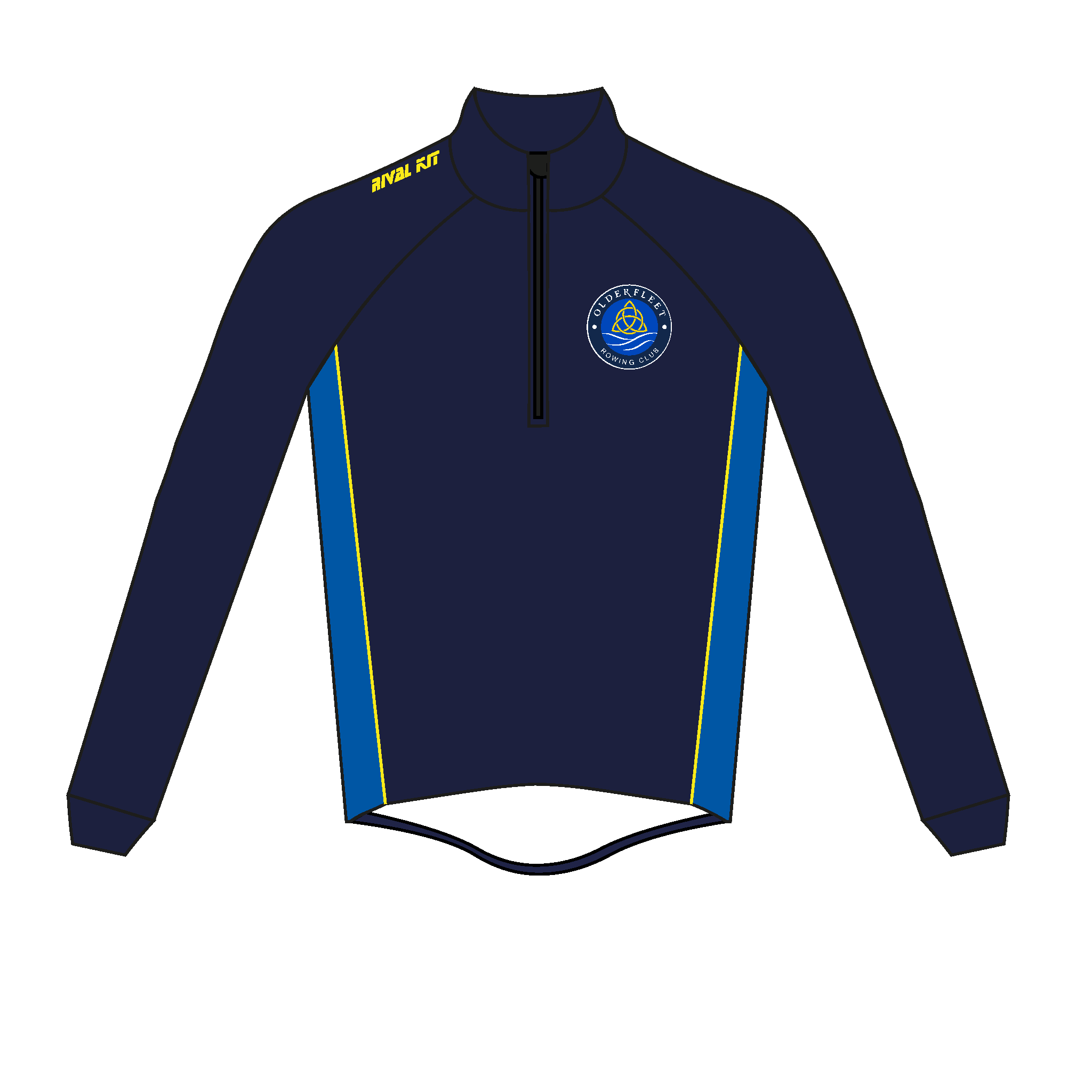 IN STOCK Olderfleet Rowing Club Thermal Splash Jacket