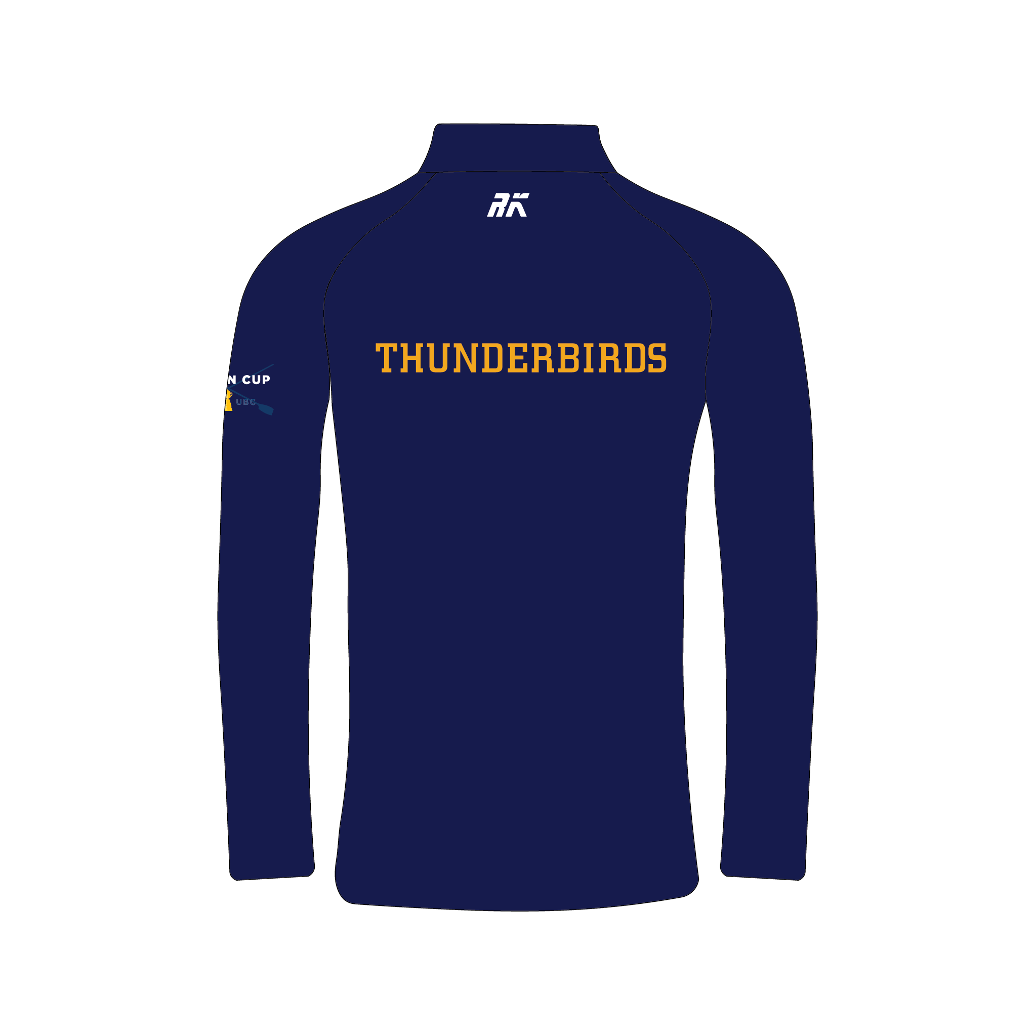 University of British Columbia Rowing Bespoke Q-Zip