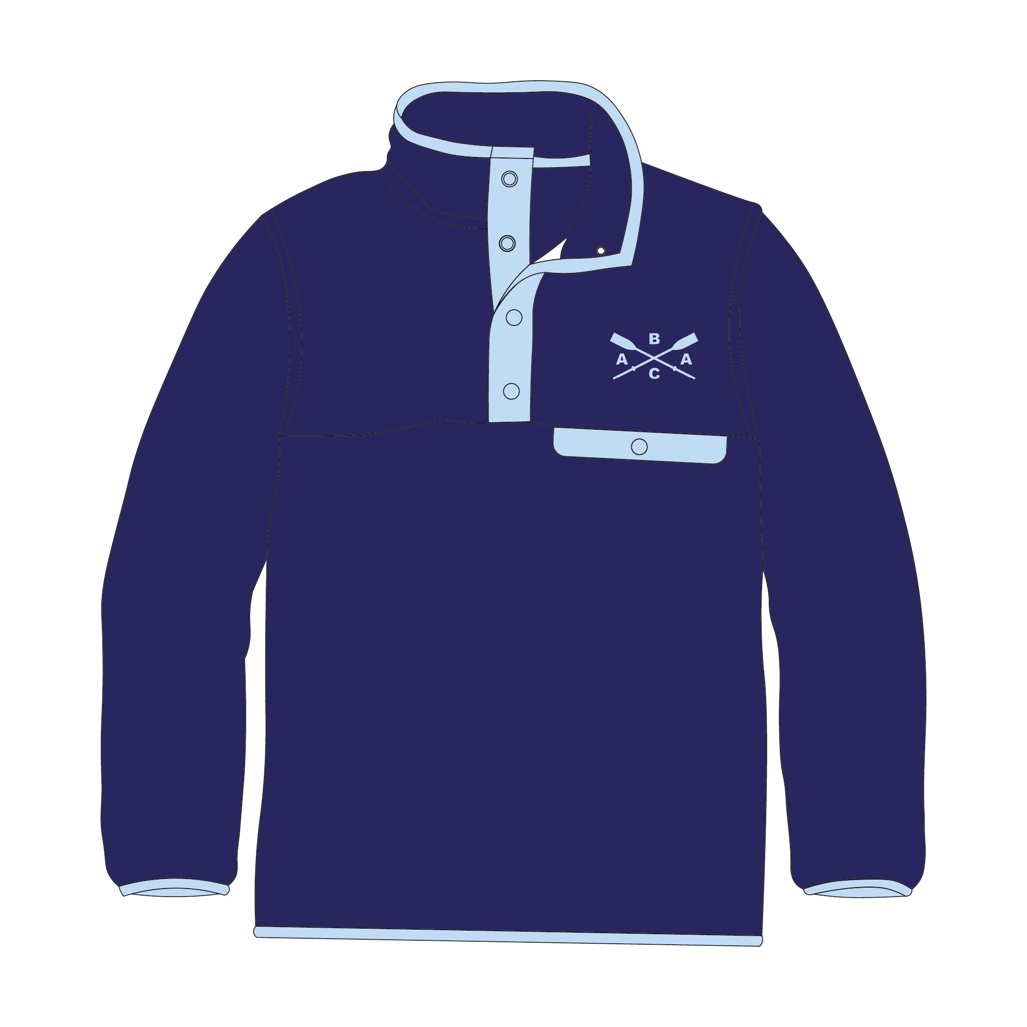Bideford Blues Amateur Athletic Club Pocket Fleece