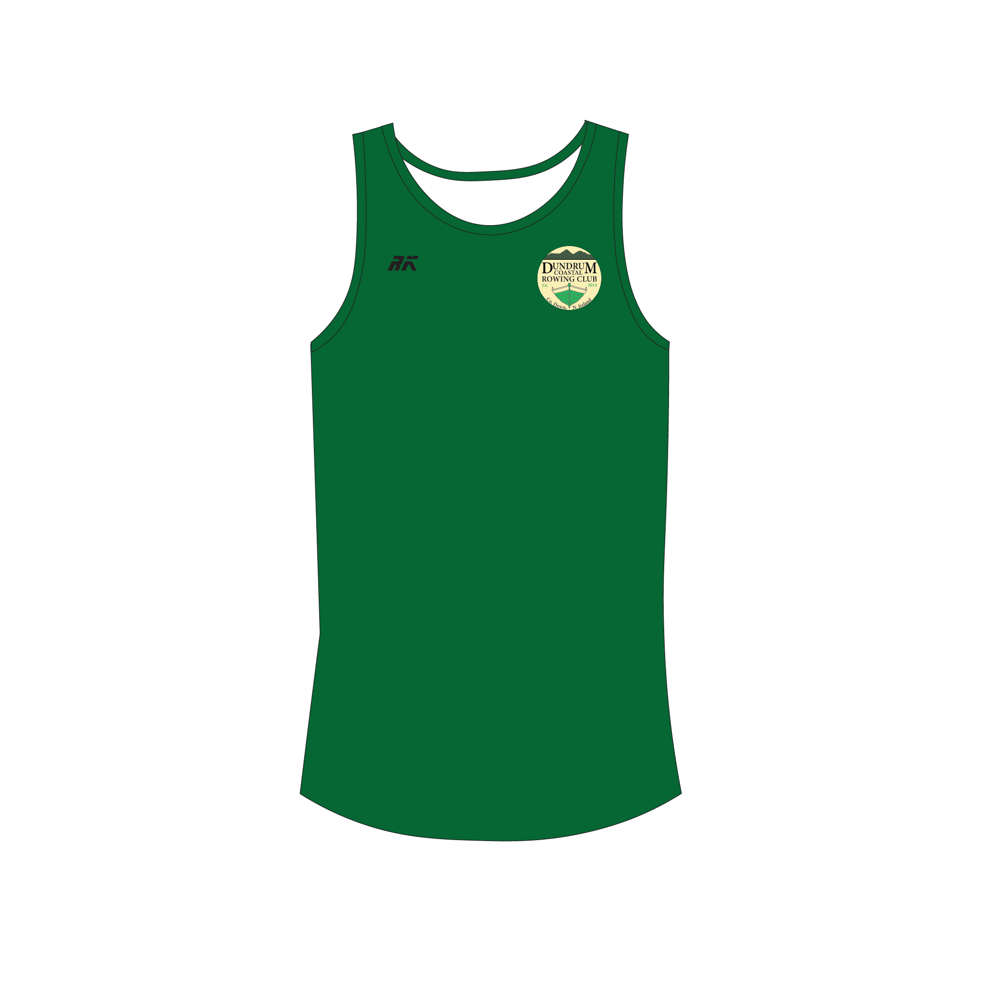 Dundrum Coastal Rowing Club Racing Vest