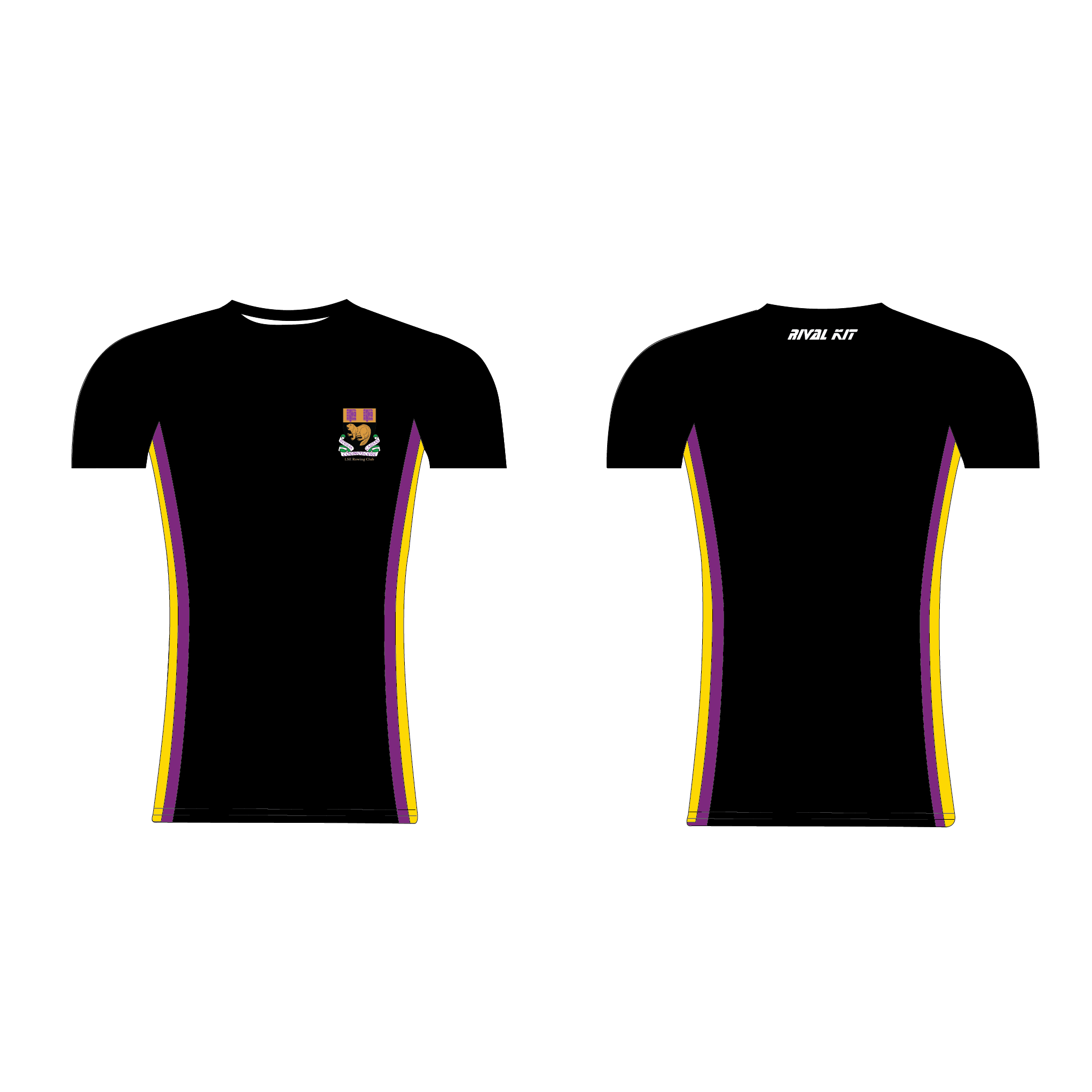 LSE Black Short Sleeve Base Layer