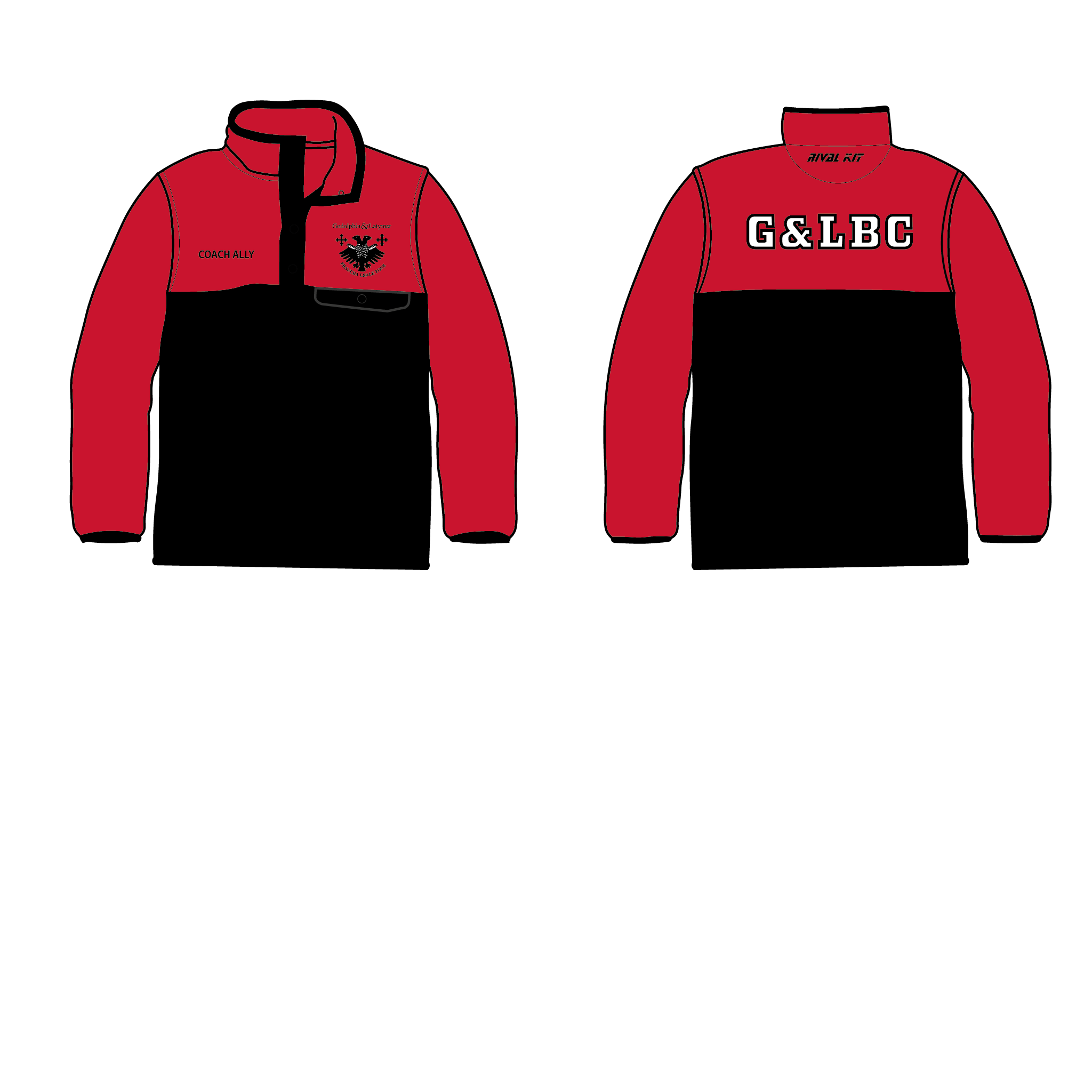 Godolphin and Latymer BC Coaches Pocket Fleece - Ghent Camp