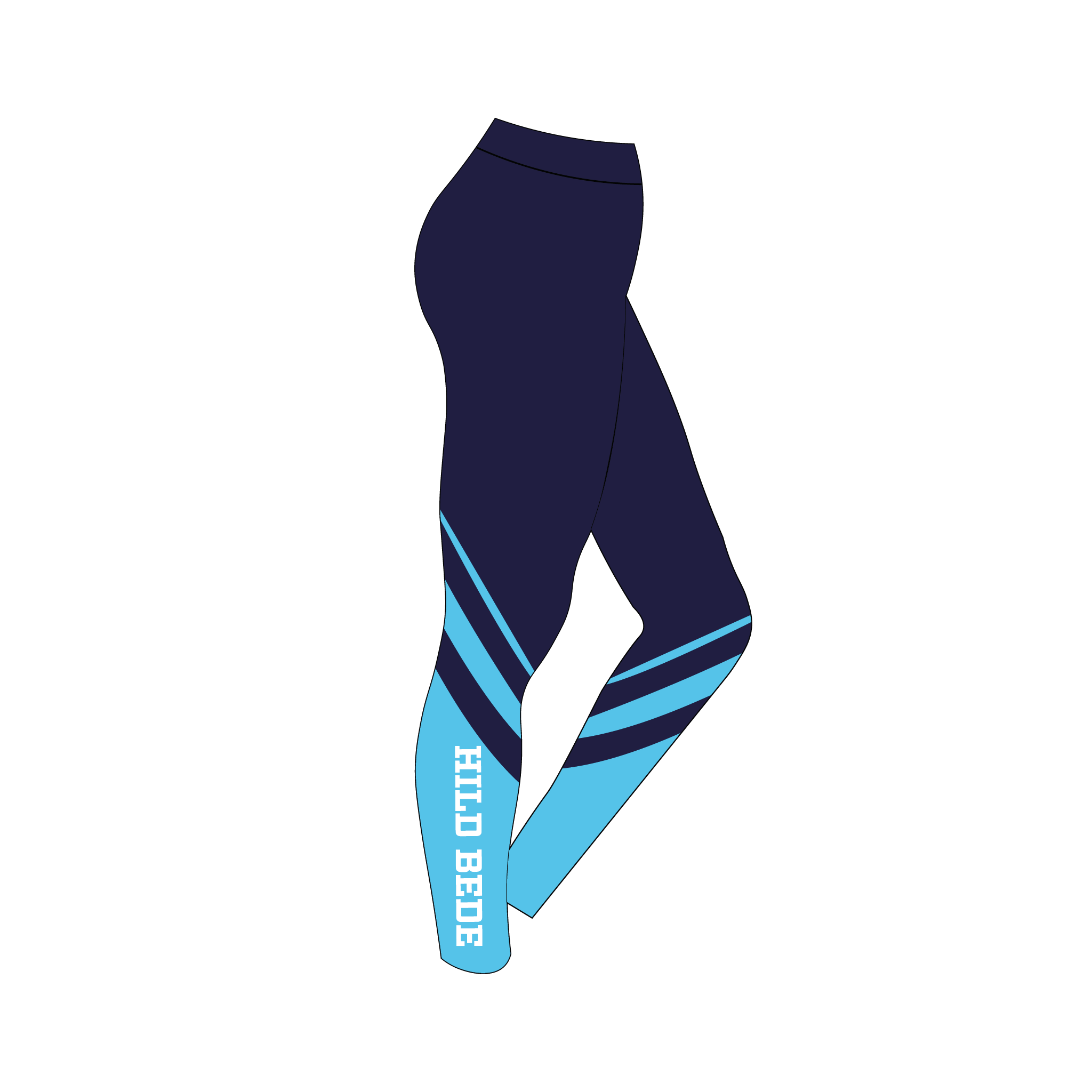 IN STOCK Hild Bede Blue Leggings