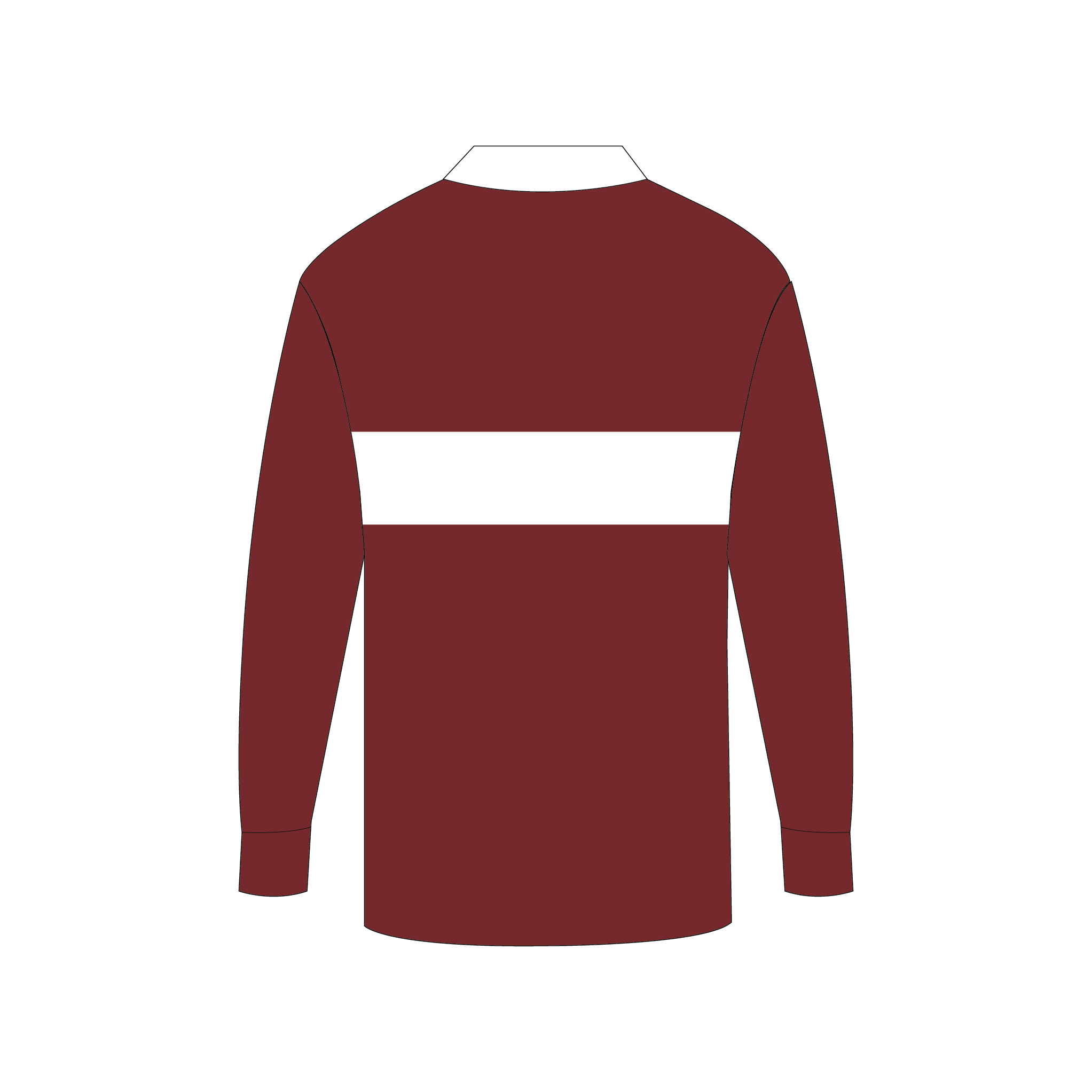 George Watsons Boat Club Casual Rugby Shirt