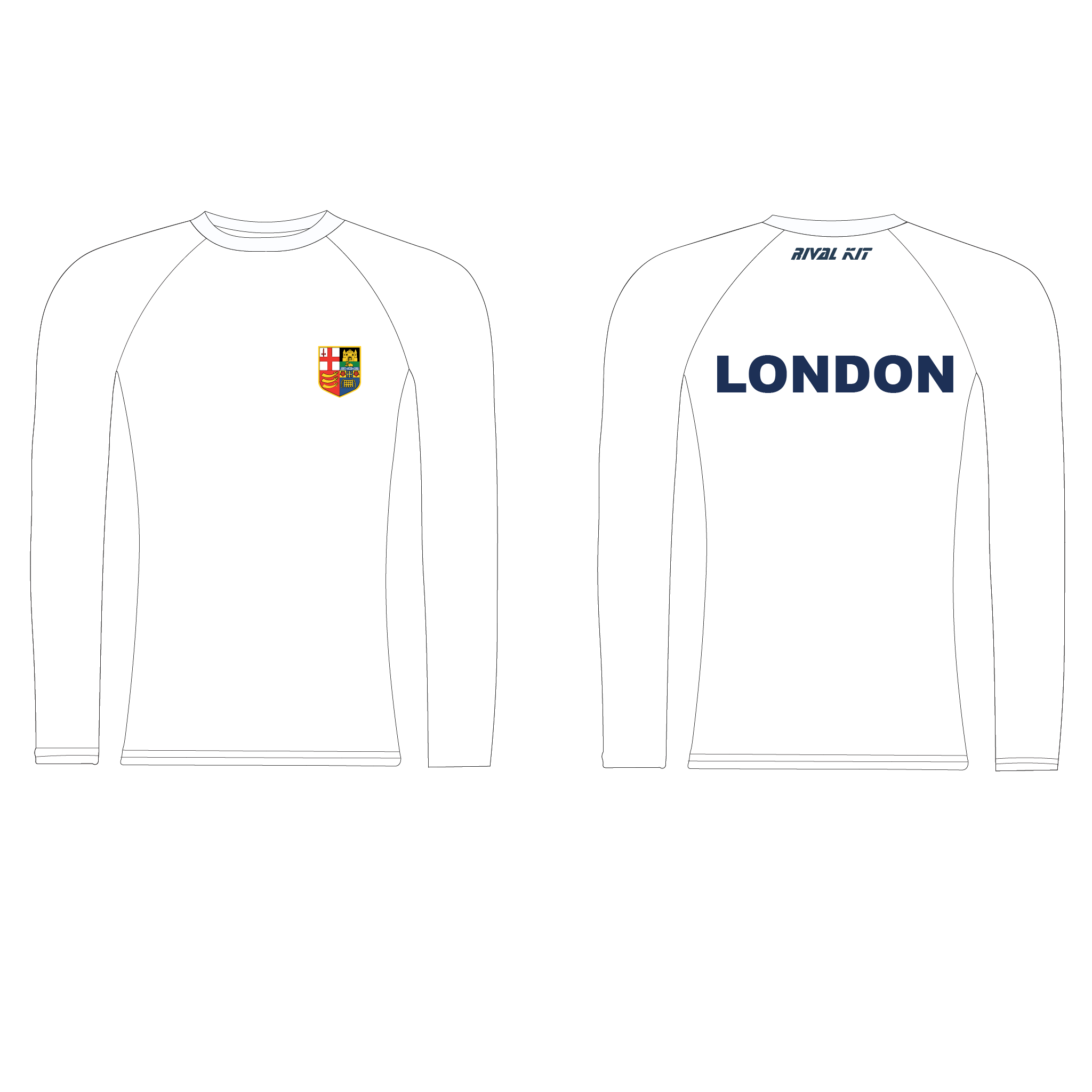London RC Long Sleeve Crest Baselayer