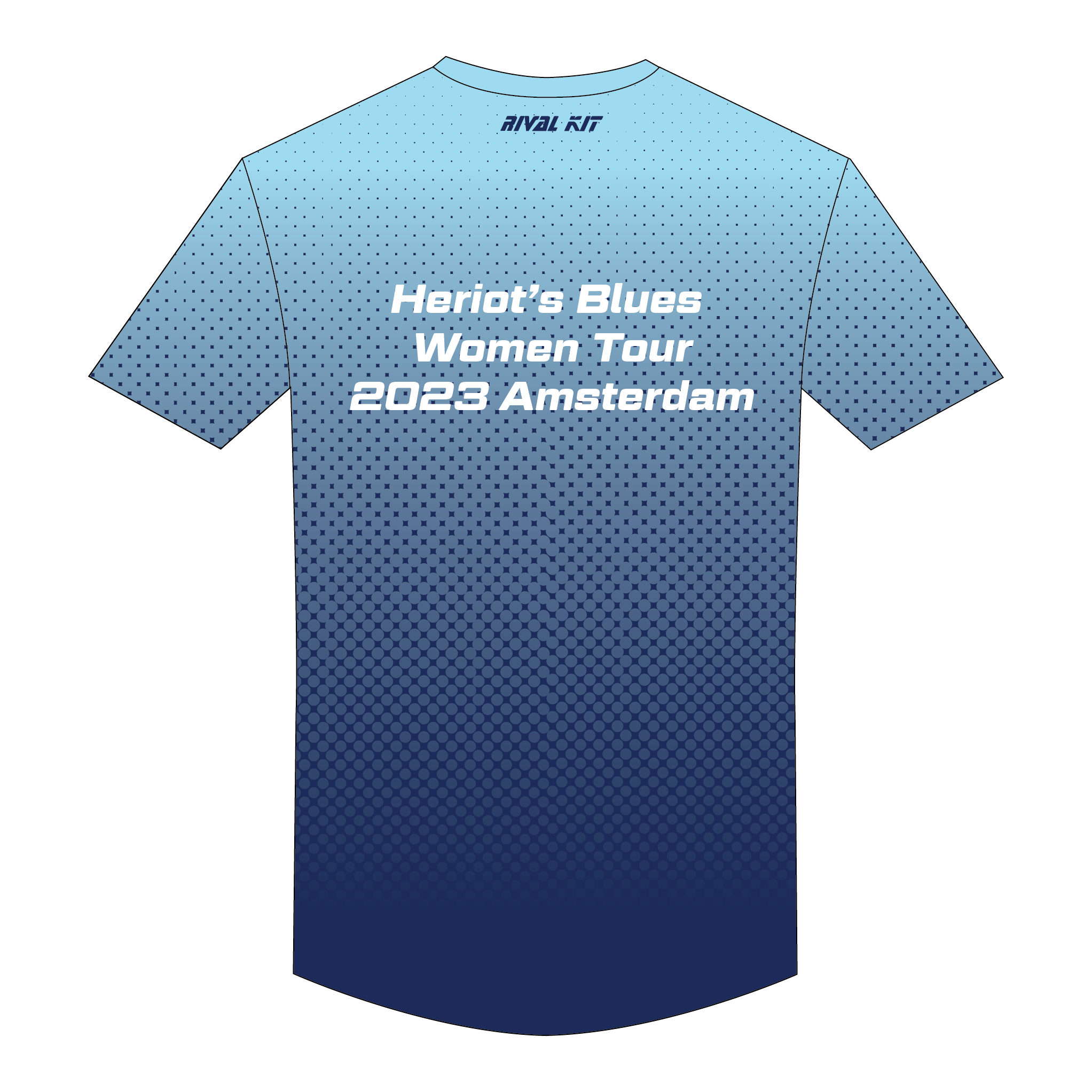 Heriots Rugby Club Bespoke Short Sleeve Gym T-shirt
