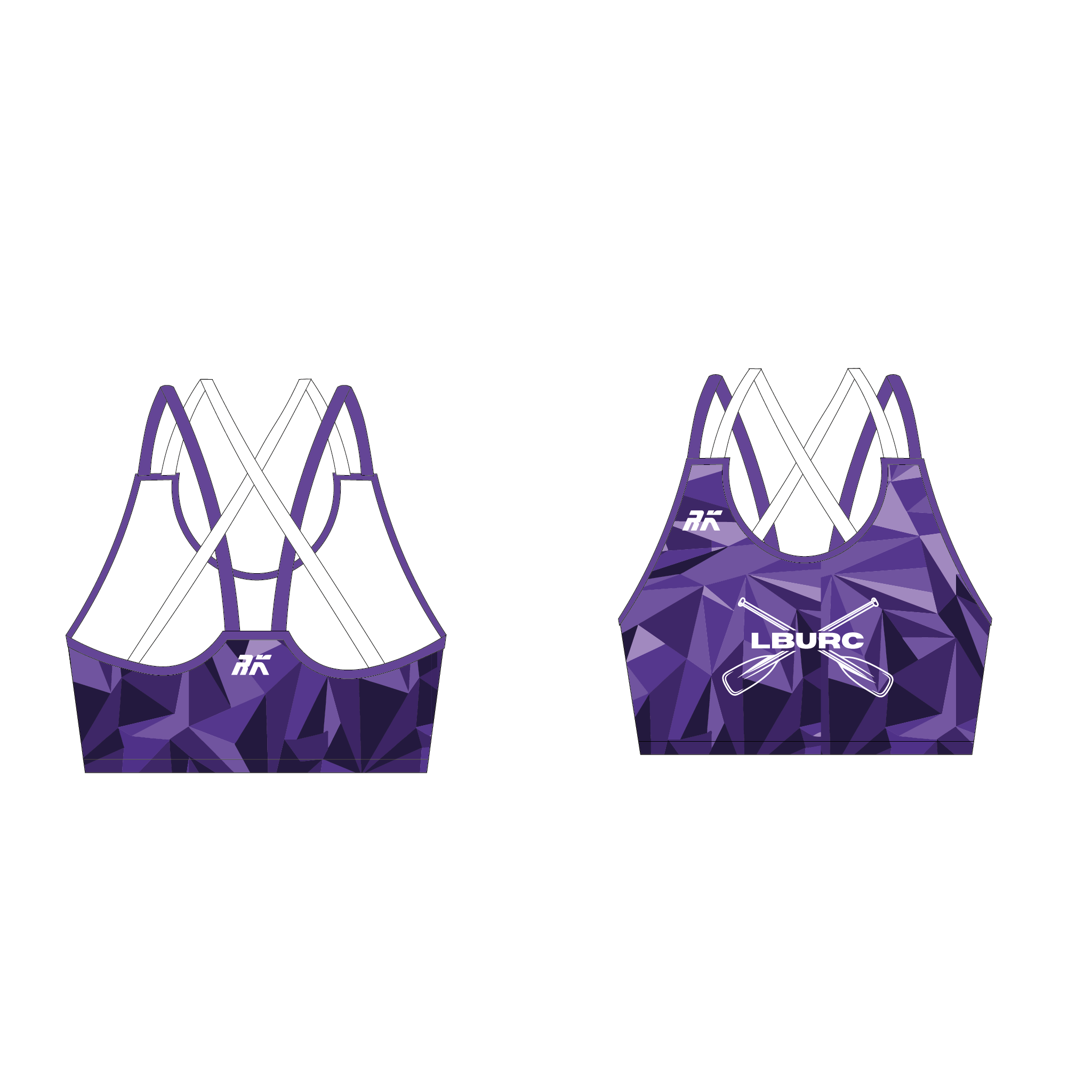 Leeds Beckett University Rowing Club Sports Bra