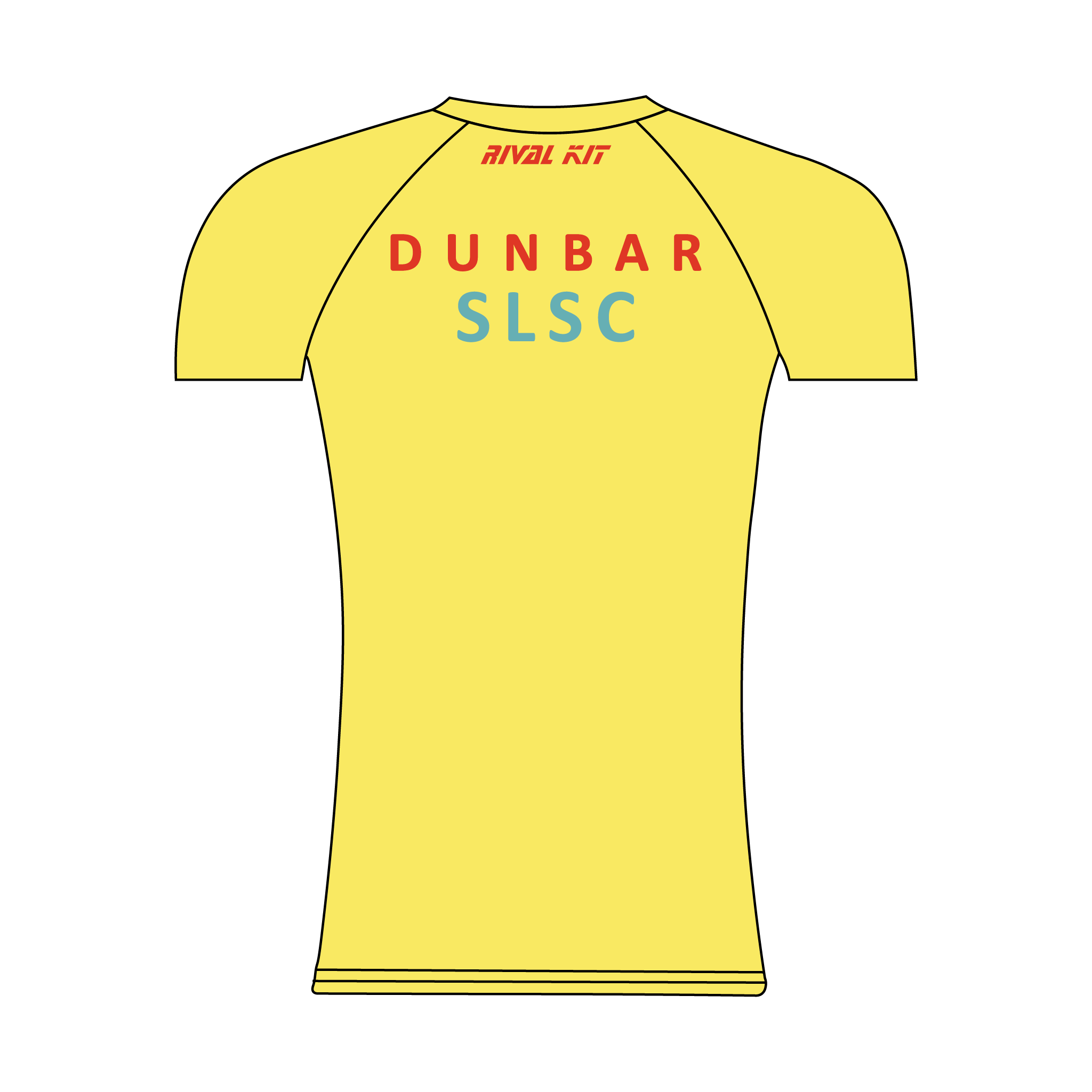 Dunbar Surf Yellow Rash Vest