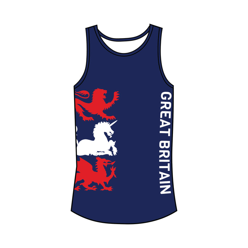 Team GB Junior Roller Derby Navy Vest