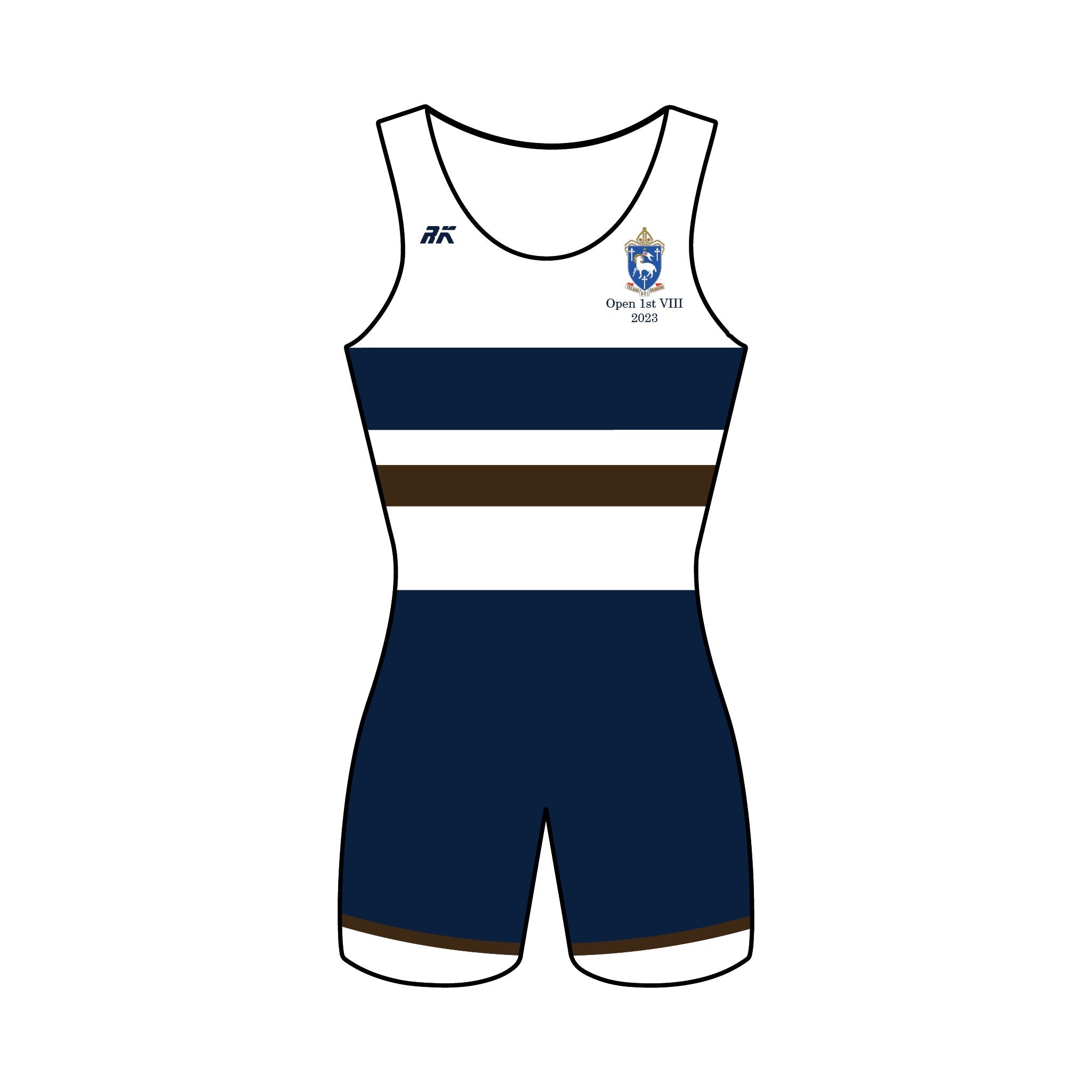 Cathedral School Rowing White AIO