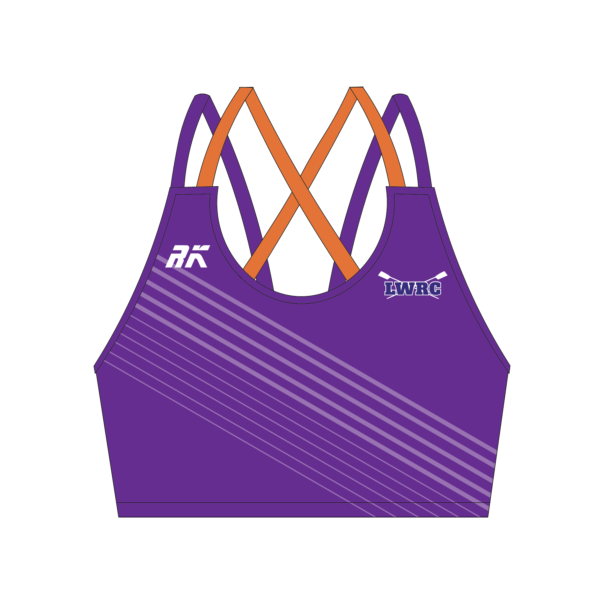 London Western Rowing Strappy Sports Bra