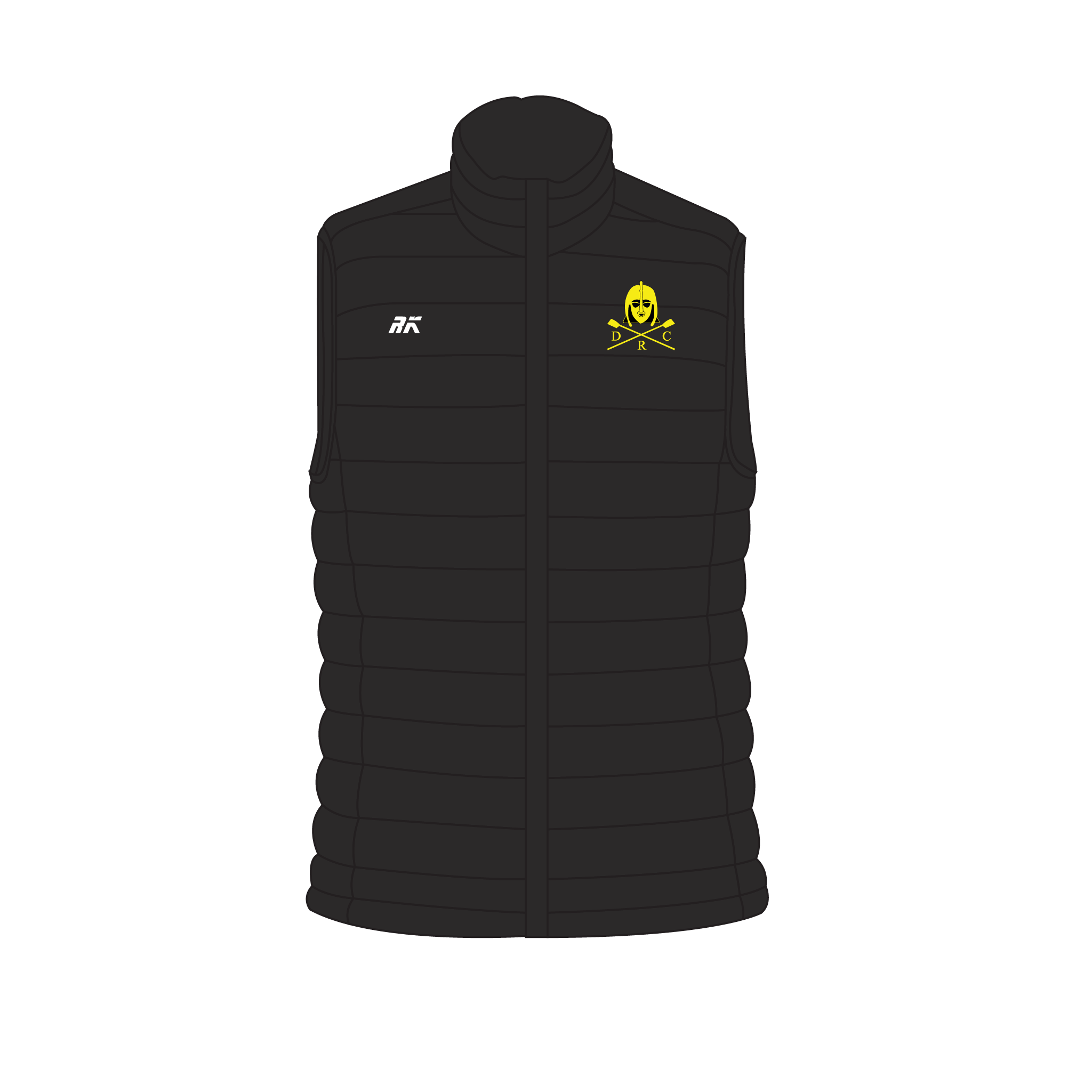 Deben Rowing Club Lightweight Puffa Gilet