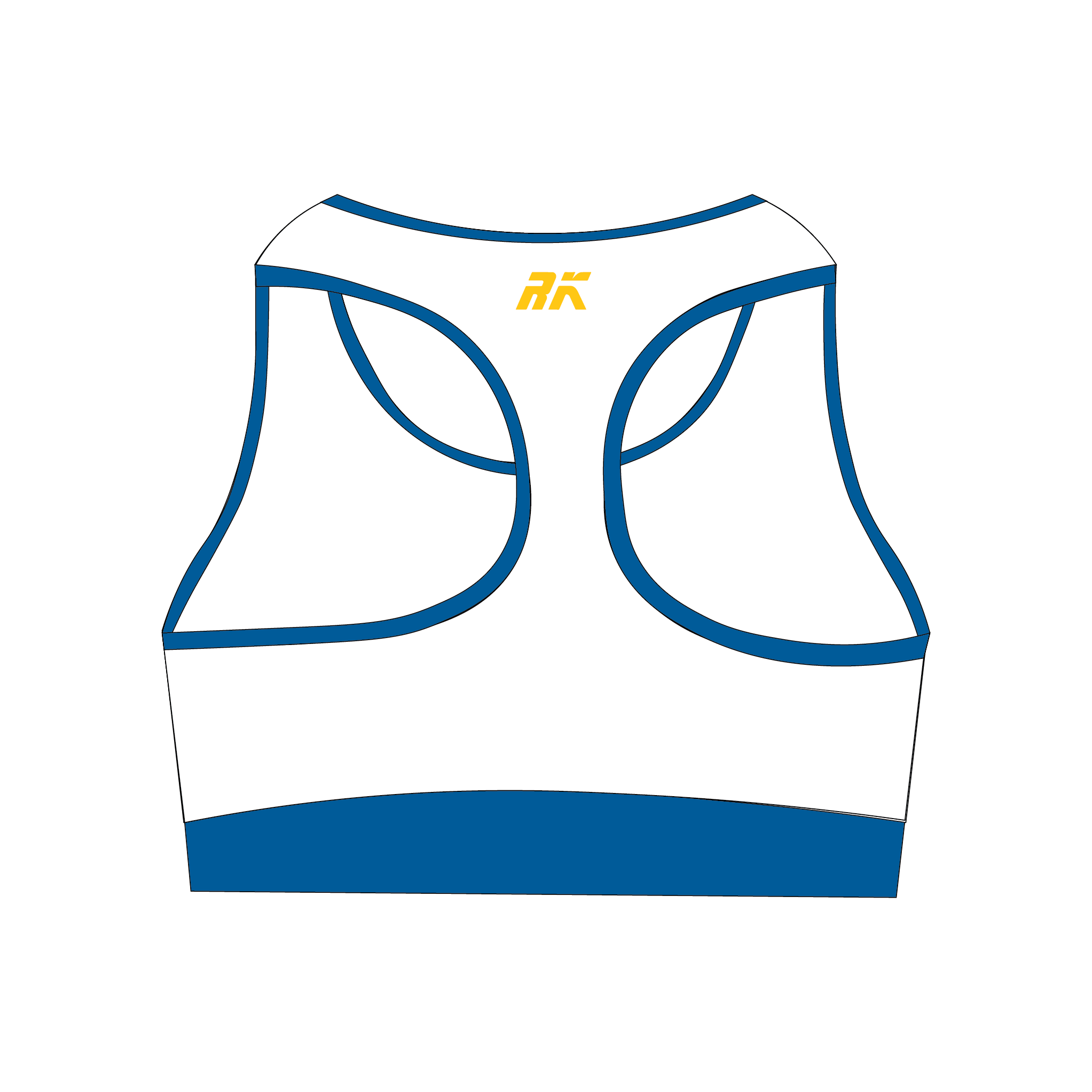 Nottingham Rowing Club Juniors Racerback Sports Bra
