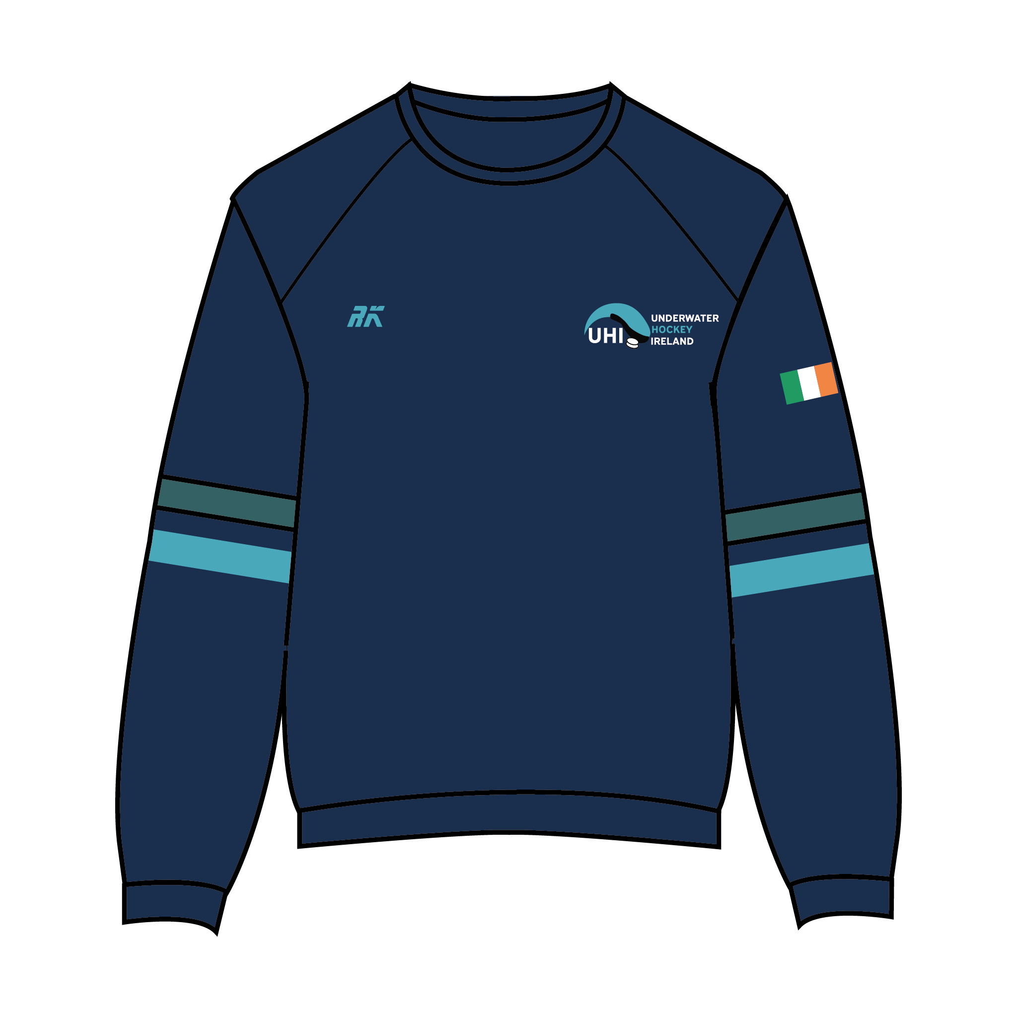 Underwater Hockey Ireland Sweatshirt