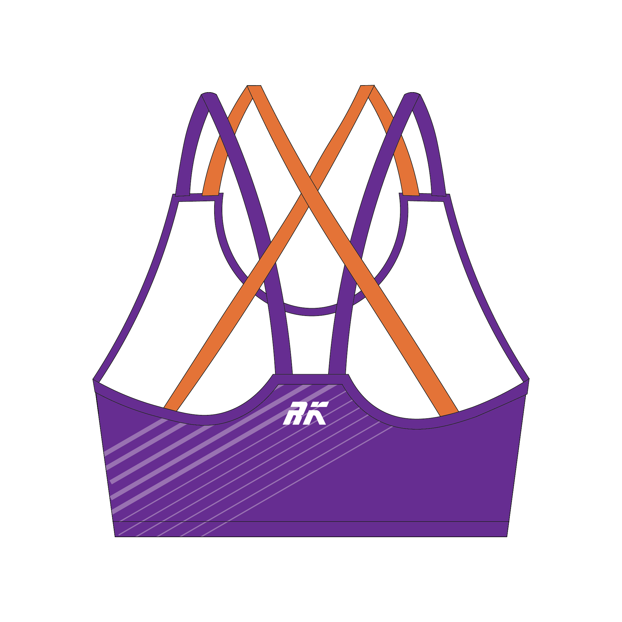 London Western Rowing Strappy Sports Bra