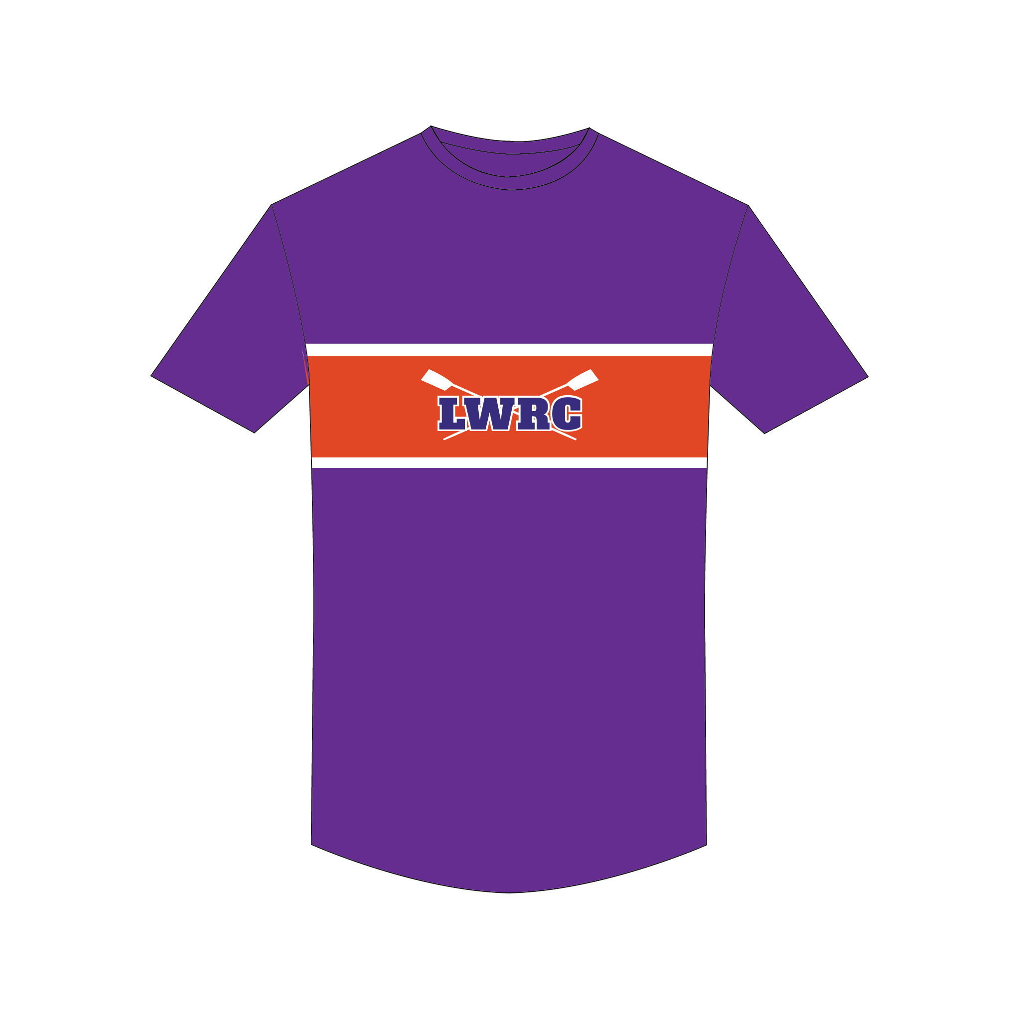 London Western Rowing Bespoke Short sleeve Gym T-shirt