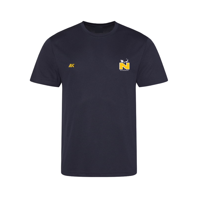 Nottingham Rowing Club Juniors Navy Gym T-shirt