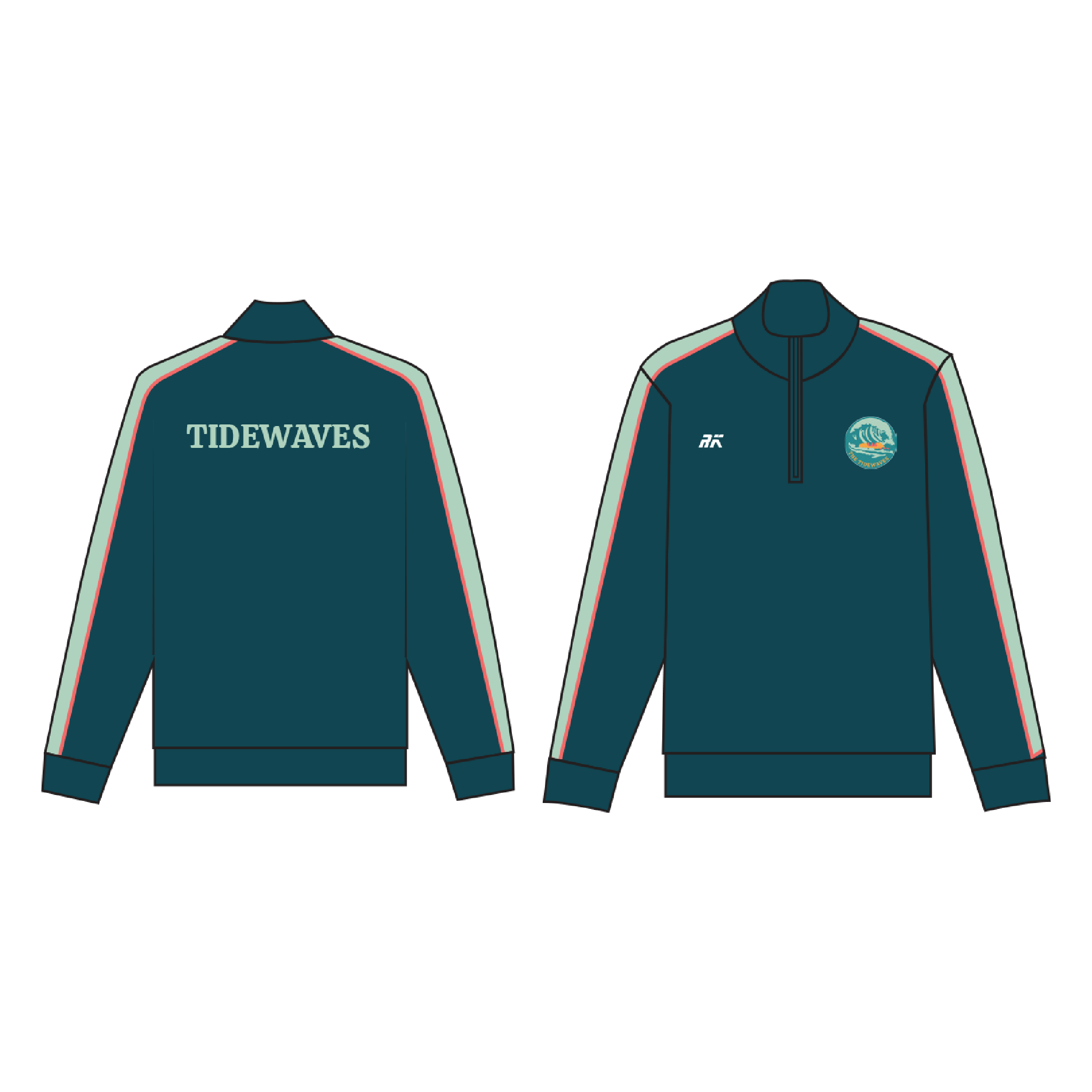 The Tidewaves Quarter Zip