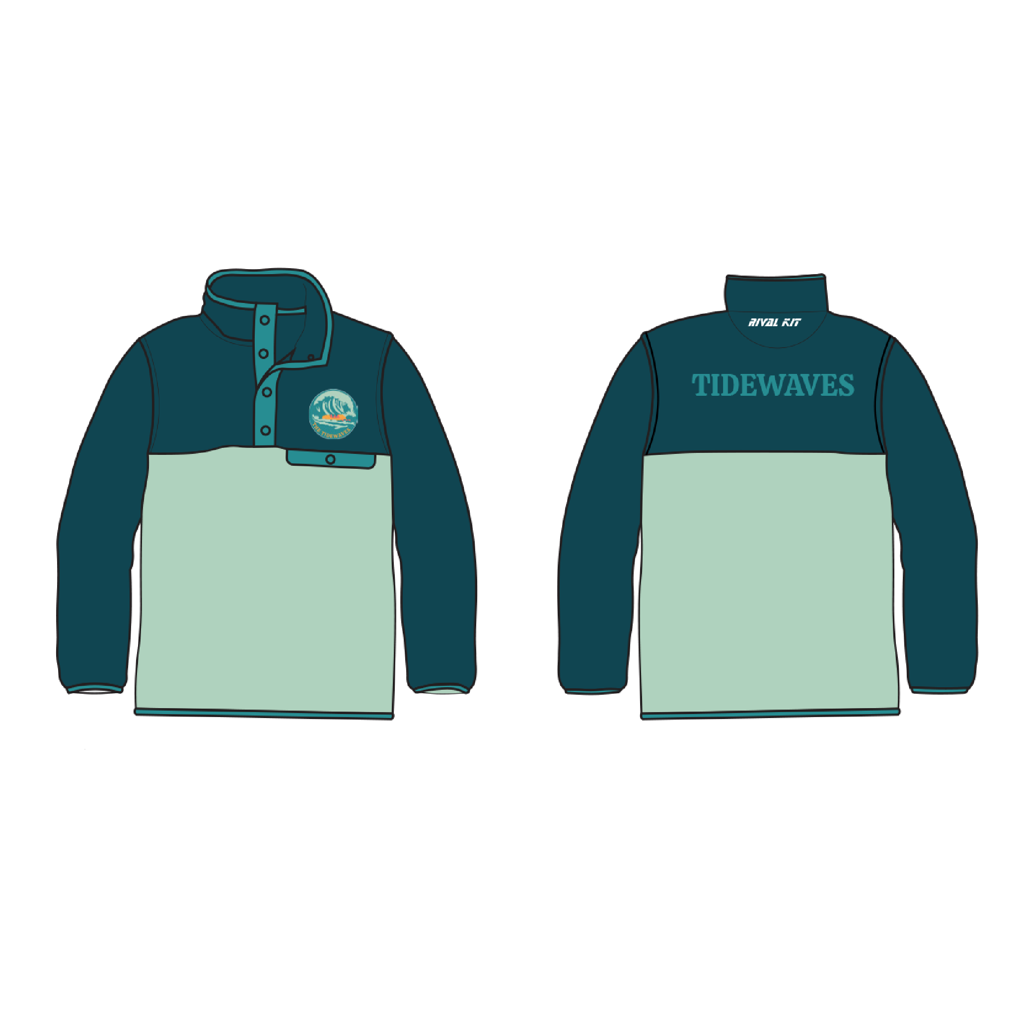 THE TIDEWAVES Pocket Fleece
