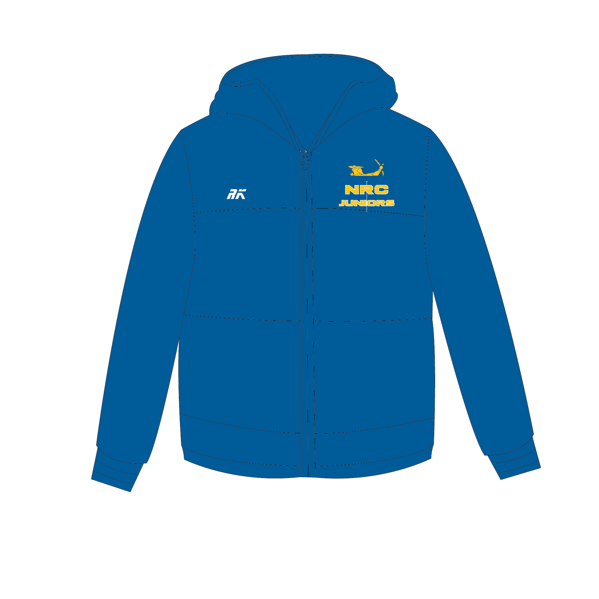Nottingham Rowing Club Juniors Coach's Puffa Jacket