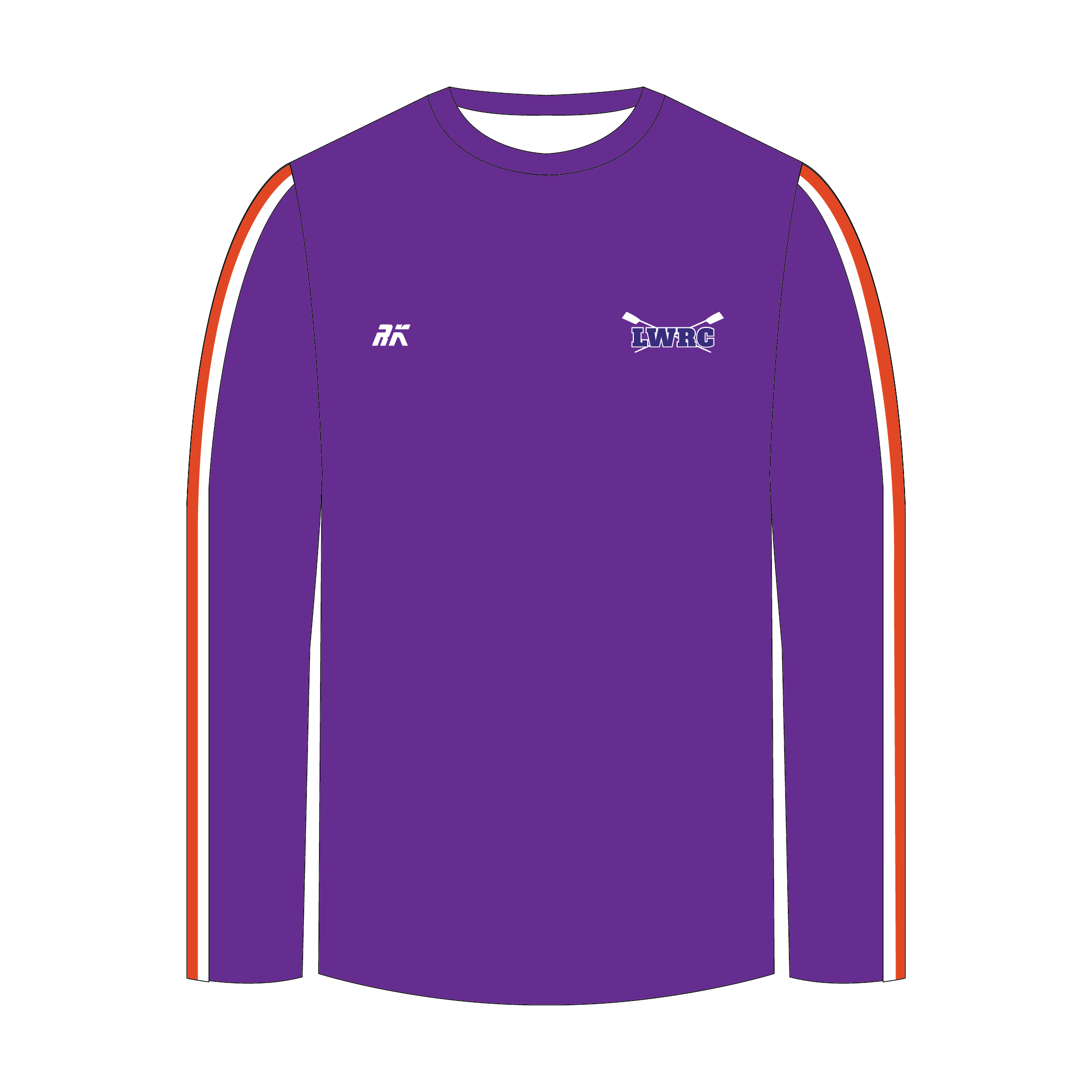 London Western Rowing Bespoke Long Sleeve Gym T-Shirt