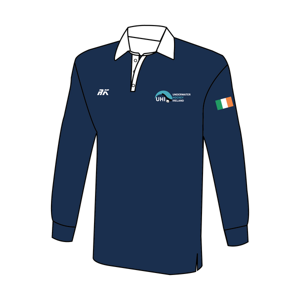 Underwater Hockey Ireland Rugby Shirt