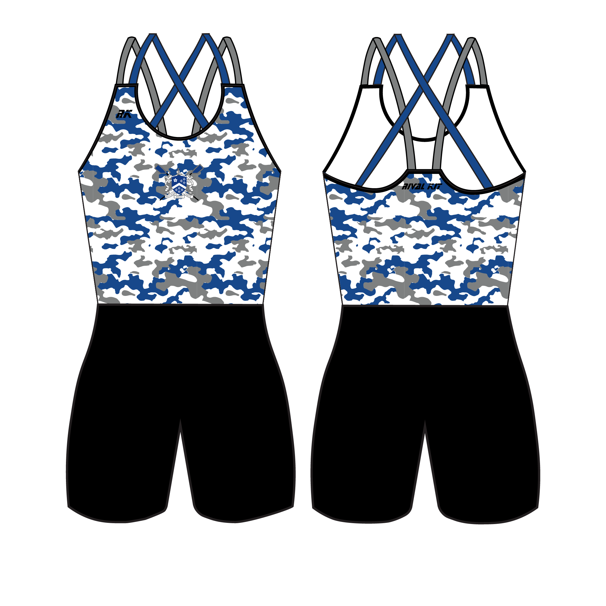 Latymer Upper School Boat Club Camo Strappy AIO