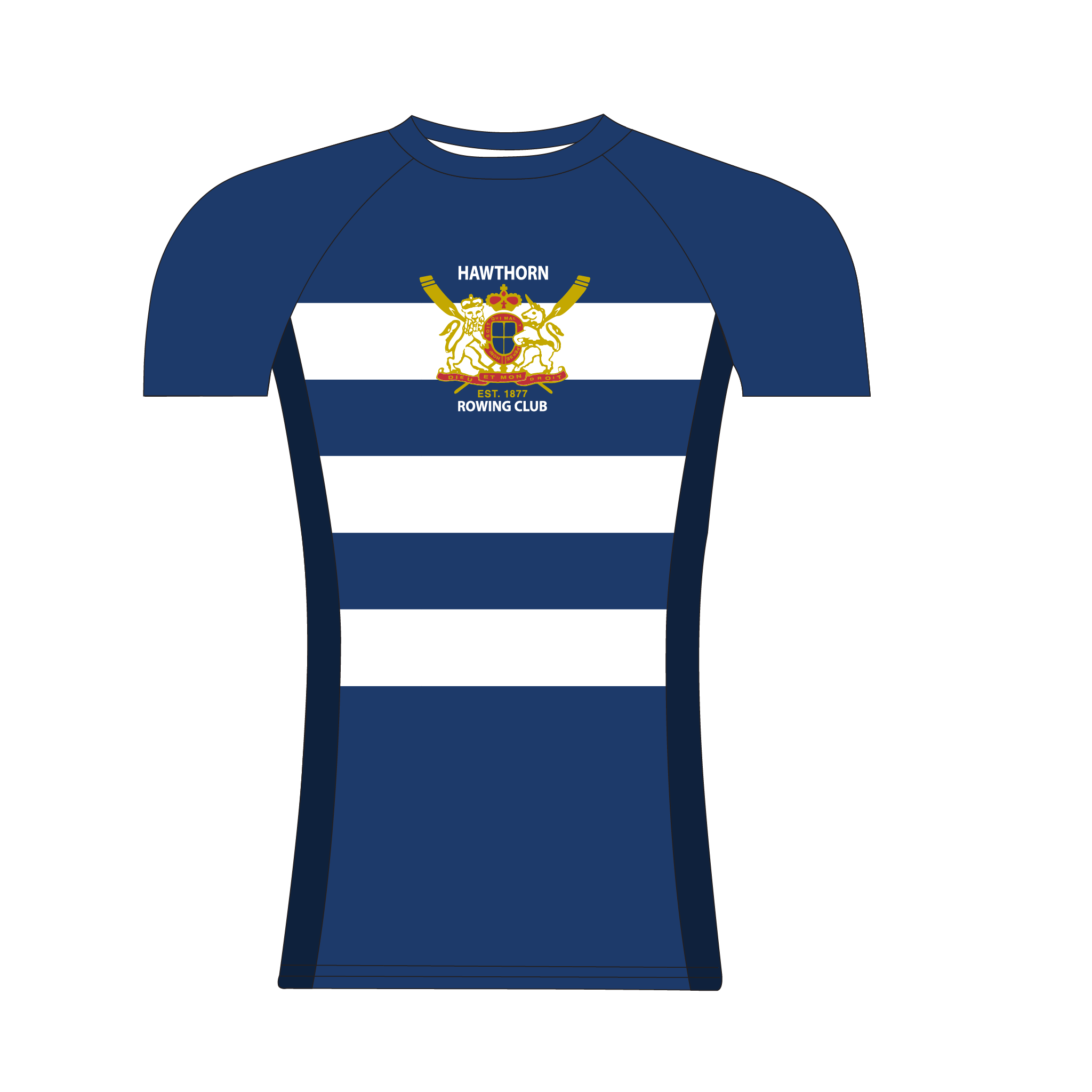 Hawthorn Rowing Club Short Sleeve Baselayer