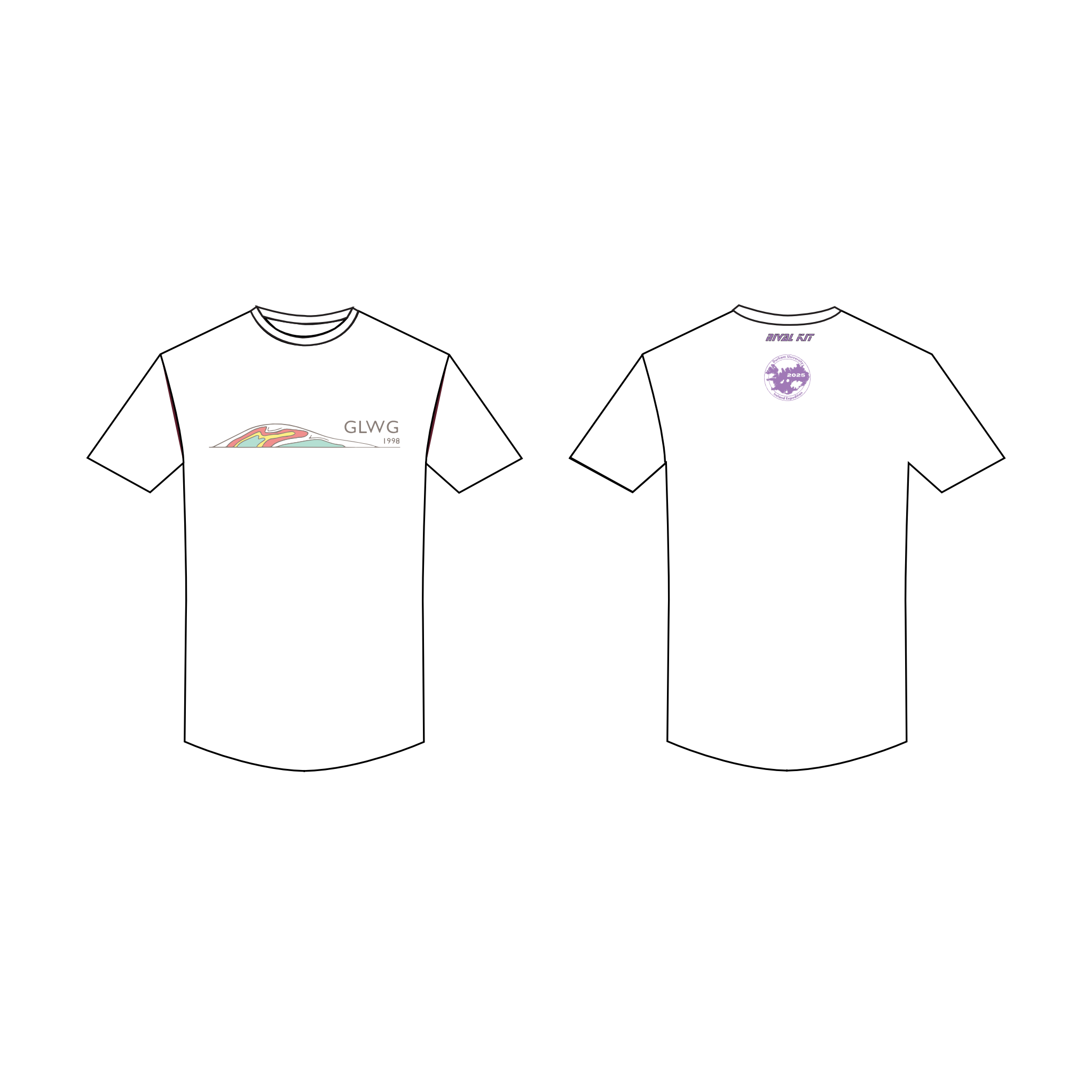 Durham University Iceland Expedition Cotton T shirt 3