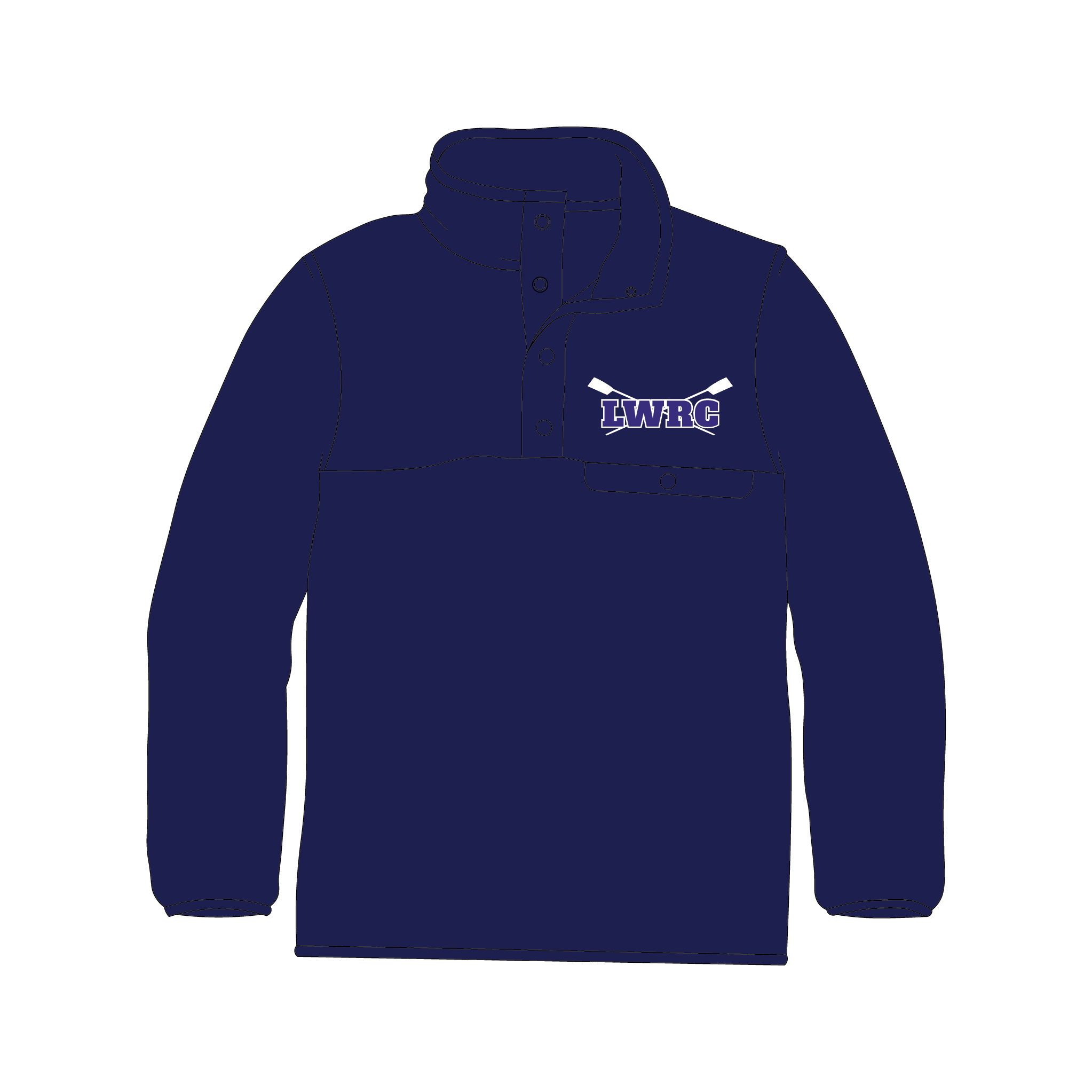 London Western Rowing Pocket Fleece 2