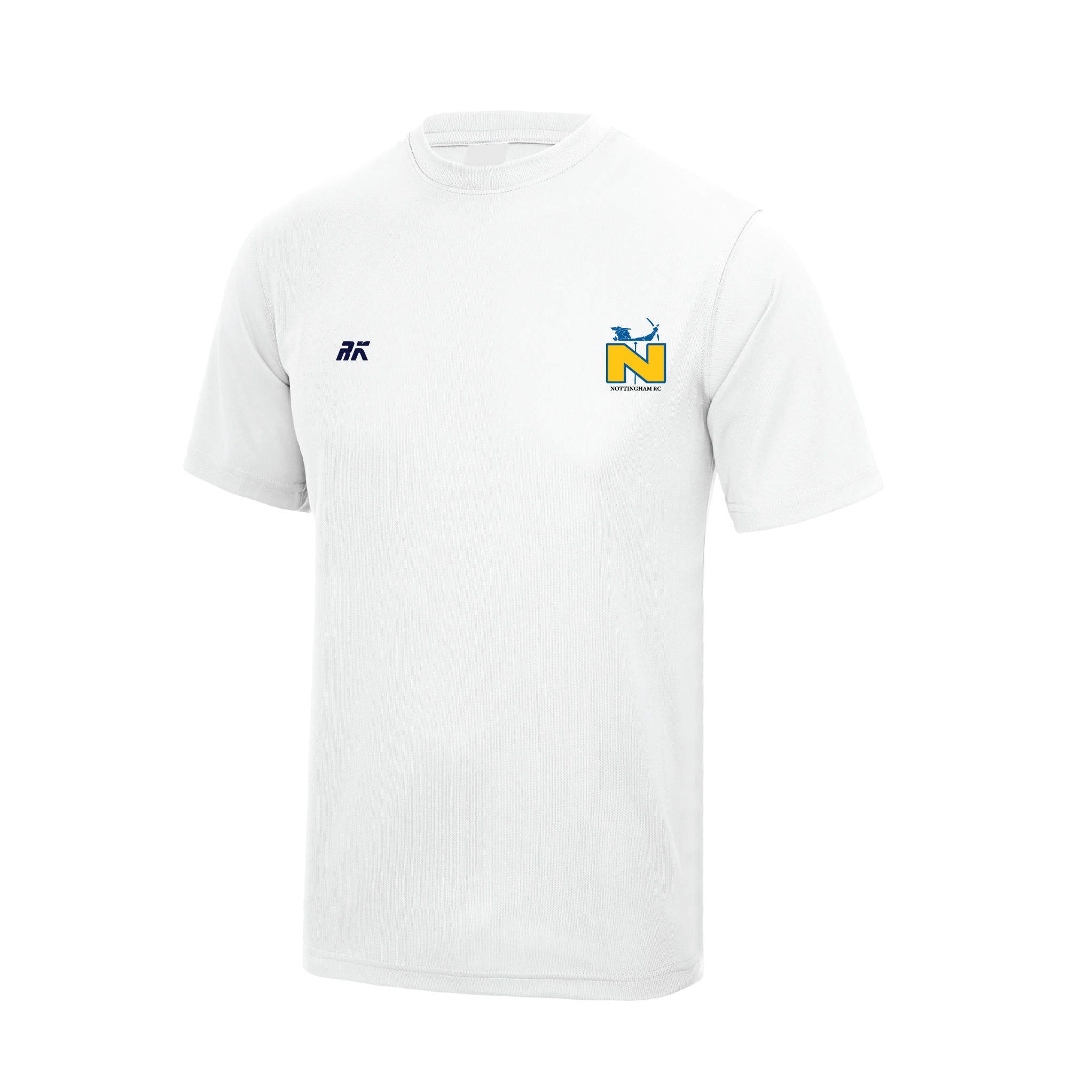 Nottingham Rowing Club Juniors White Gym T-shirt