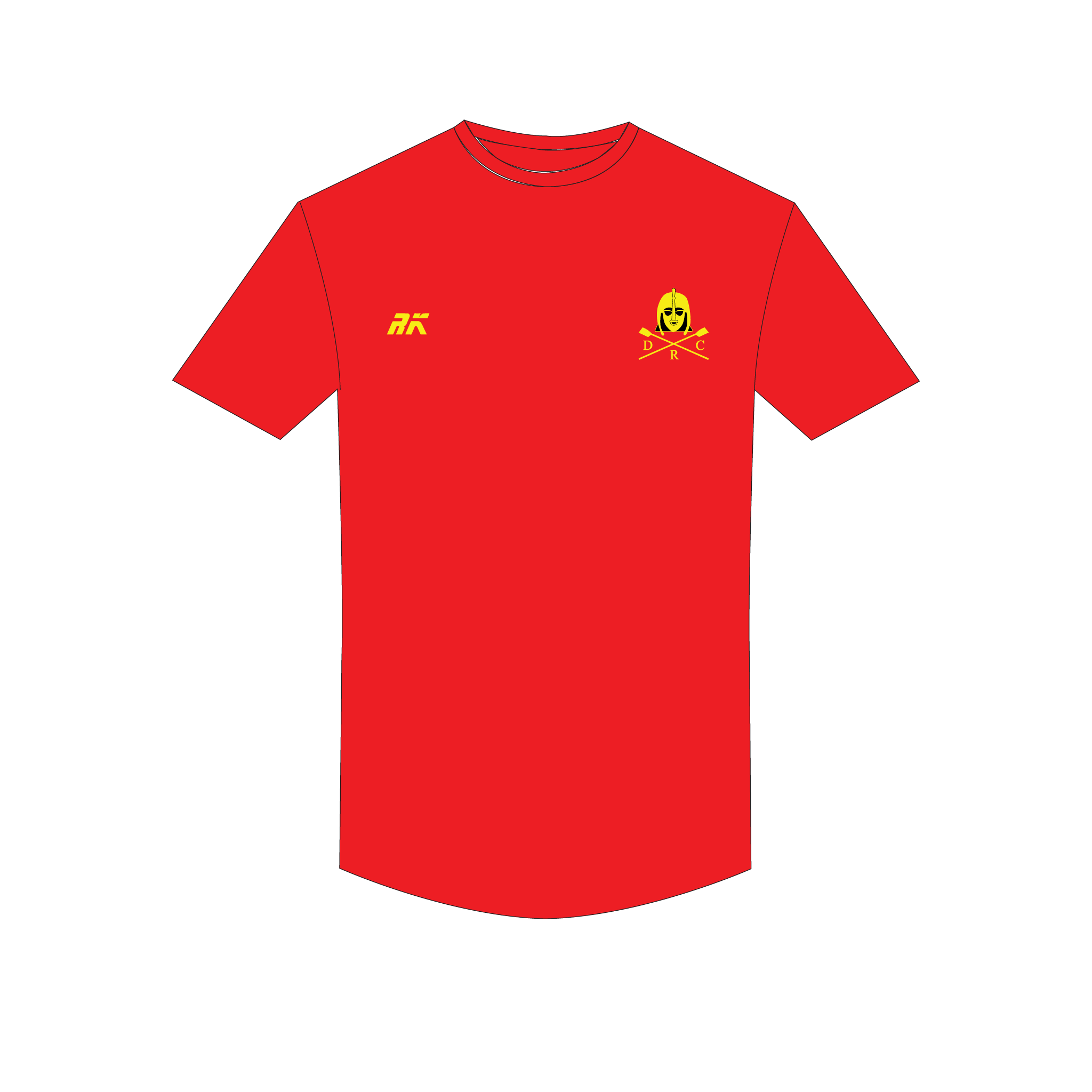 Deben Rowing Club Red Gym T-shirt