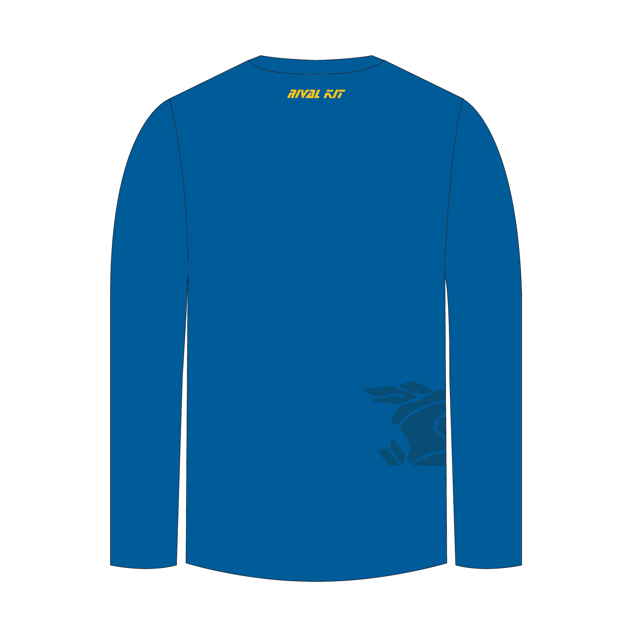 Nottingham Rowing Club Juniors Bespoke Long Sleeve Gym T-Shirt
