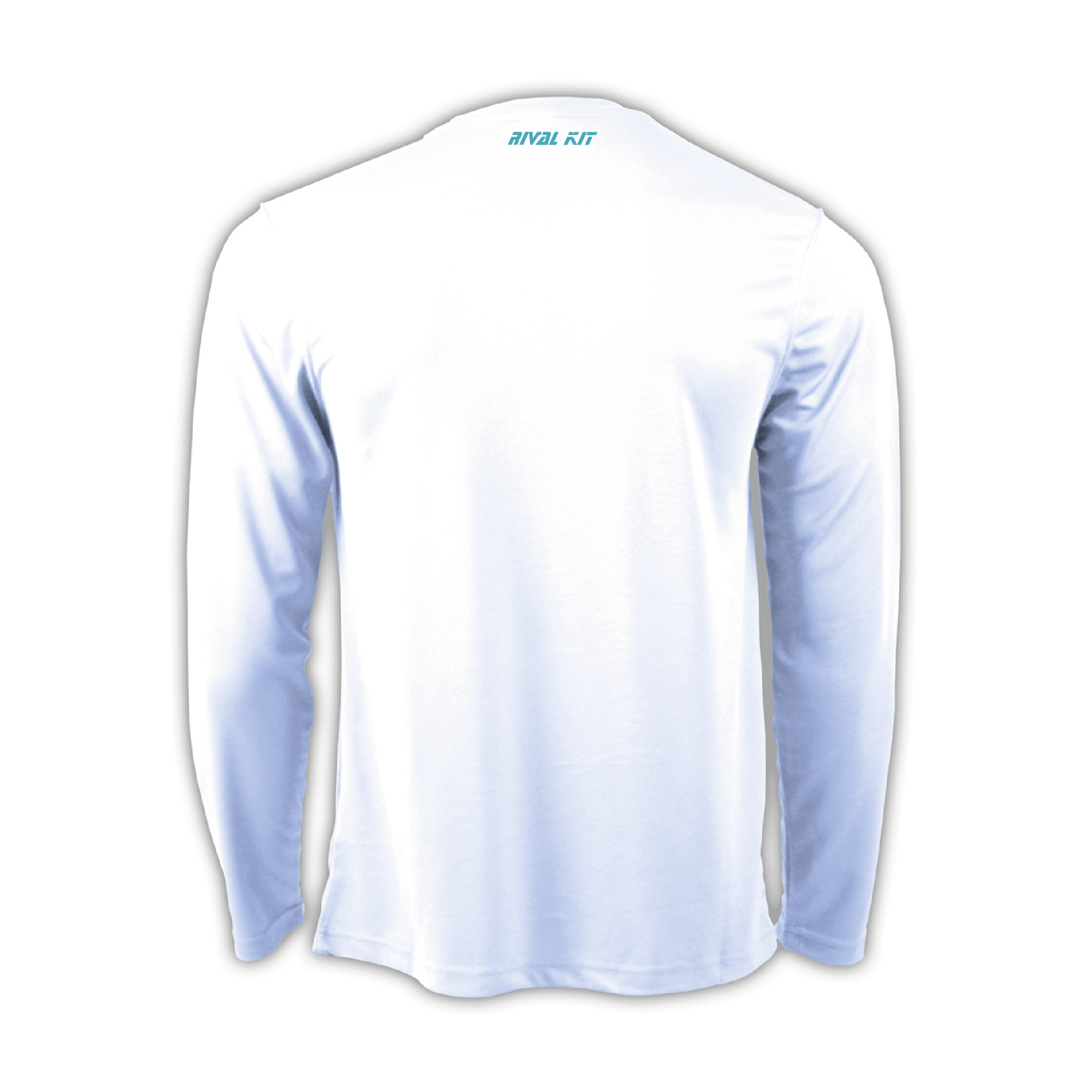 Underwater Hockey Ireland White Long Sleeve Gym T-shirt
