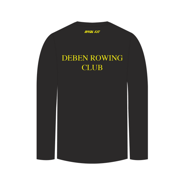 Deben Rowing Club Black Long Sleeve Gym T-shirt