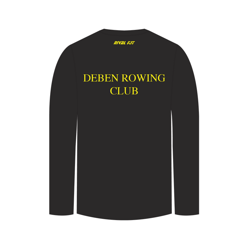 Deben Rowing Club Black Long Sleeve Gym T-shirt