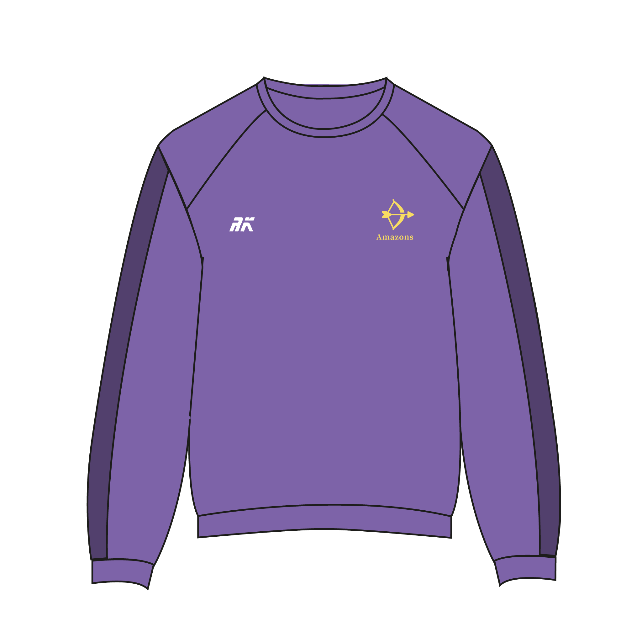 Jesus College Amazons Sweatshirt