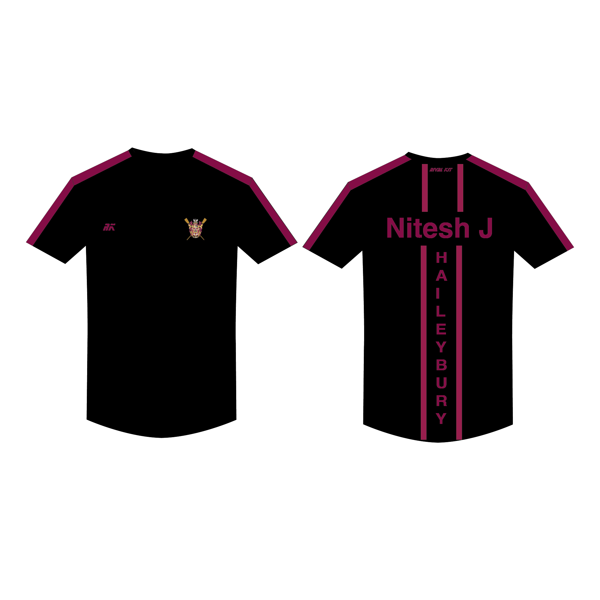 Haileybury Rowing Gym T shirt